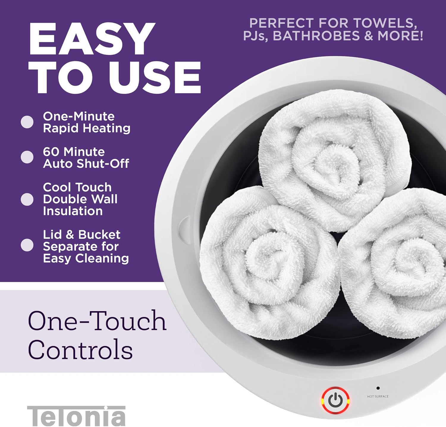 Super Deal Product Tettonia Towel Warmer Bucket - Hot Towel Warmer - Ultra Large Portable Towel Warmers for Bathroom - Professional Spa Massage Therapy Luxury Style Warming Machine for Towels, Blanket, Bathrobe Tech Deals 🔥 Tettonia Towel Warmer Bucket - Hot Towel Warmer - Ultra Large Portable Towel Warmers for Bathroom - Professional Spa Massage Therapy Luxury Style Warming Machine for Towels, Blanket, Bathrobe