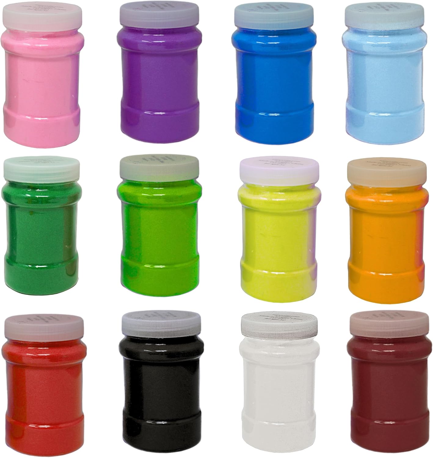 4E's Novelty 16.5 Pound Colored Sand for Sand Art 12