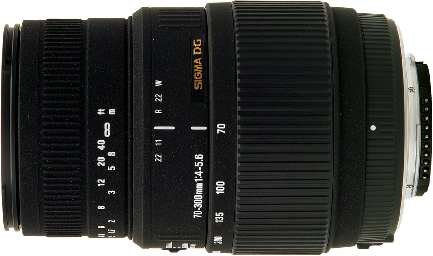 Sigma 70-300mm f/4-5.6 DG Macro Motorized Telephoto Zoom Lens for Nikon Digital SLR Cameras (Renewed)