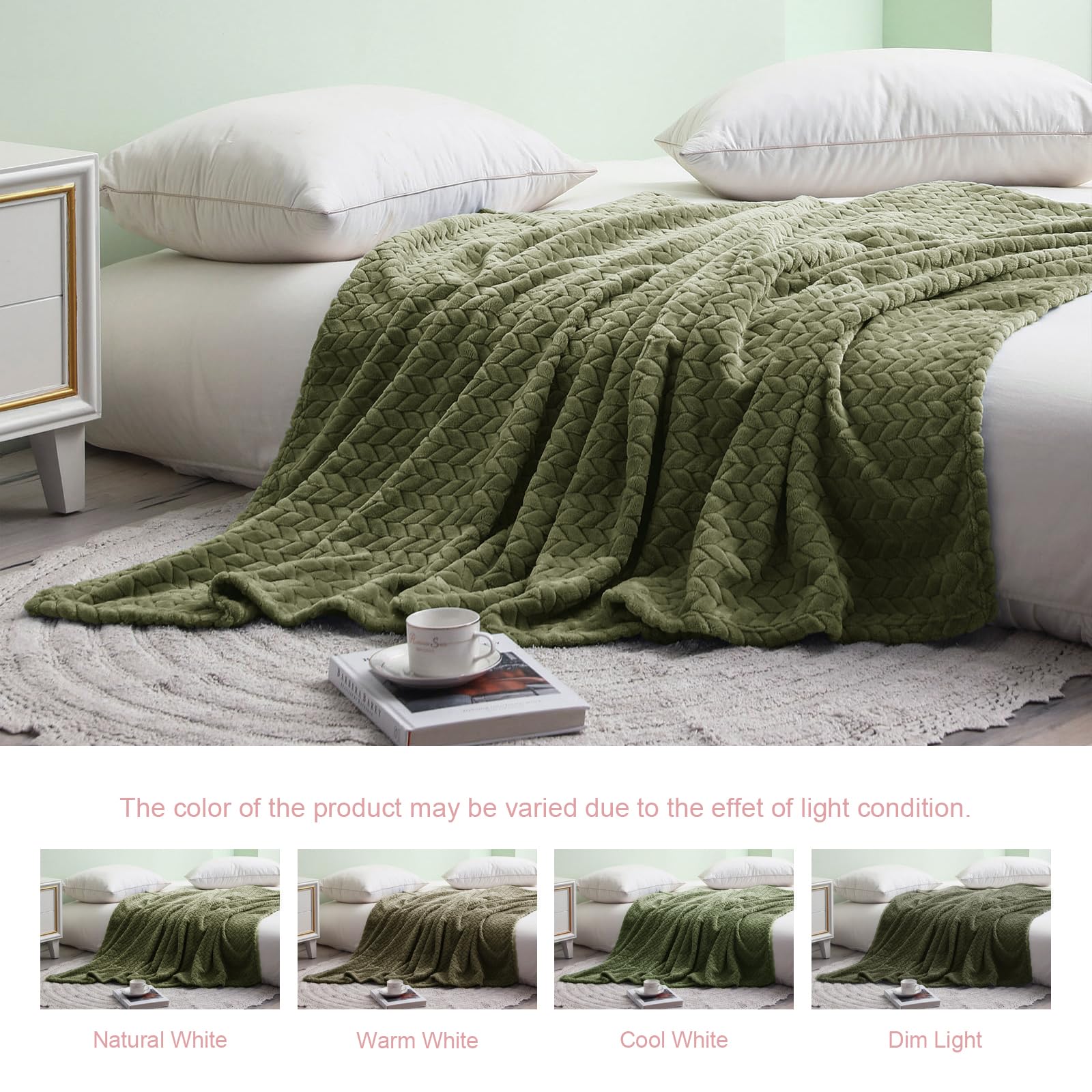 Lazada Queen Flannel Blanket Exclusivo Mezcla Fleece King Size