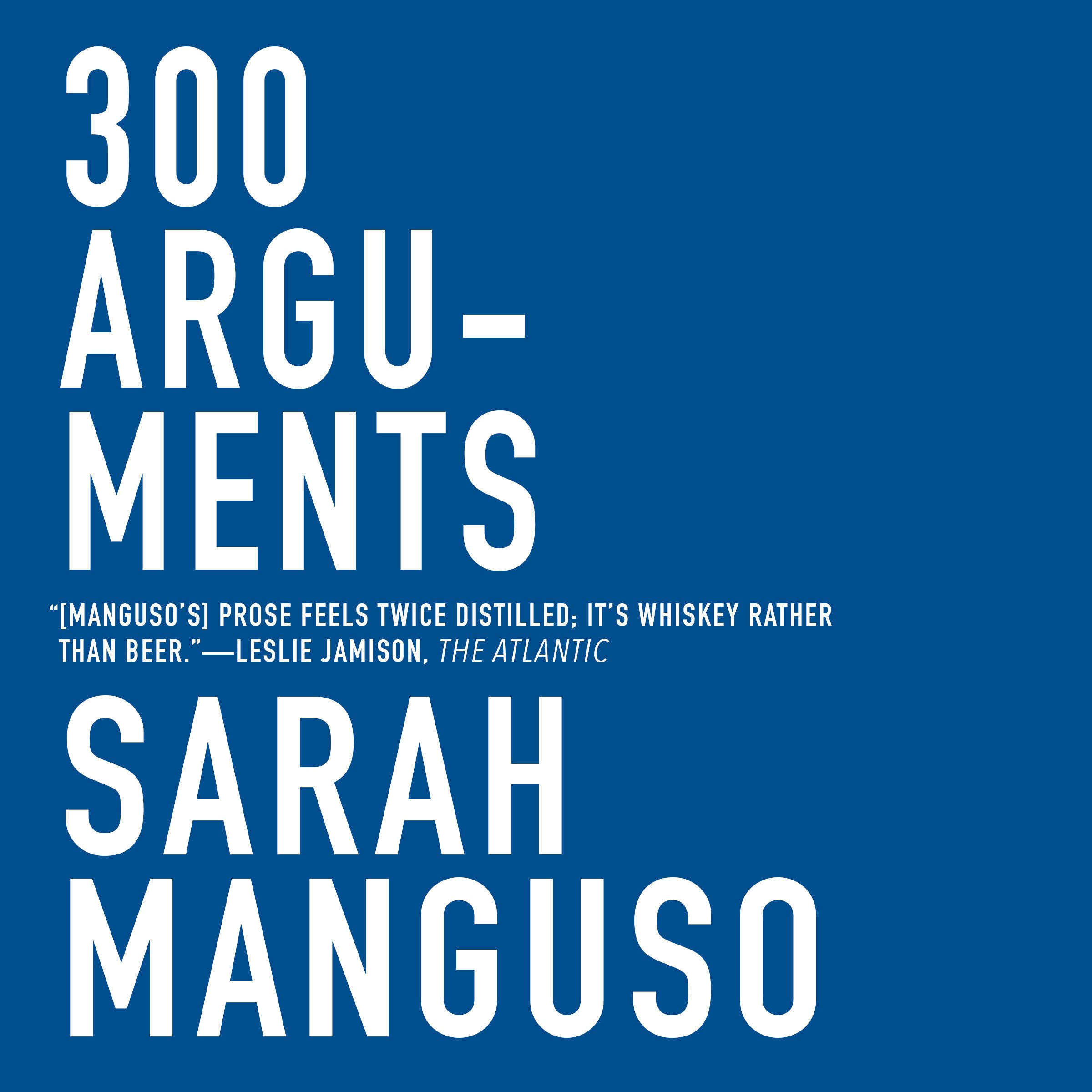Cover art for 300 Arguments: Essays