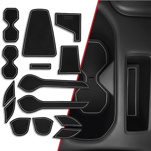 CupHolderHero Compatible con accesorios Nissan Leaf 2018-2024  Insertos de portavasos antideslizantes antipolvo interiores personalizados de alta