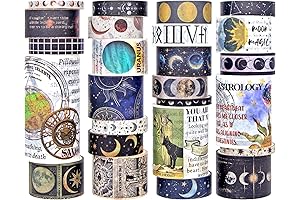 Celestial Washi Tape: A Cosmic Canvas for Your Creative Explorations