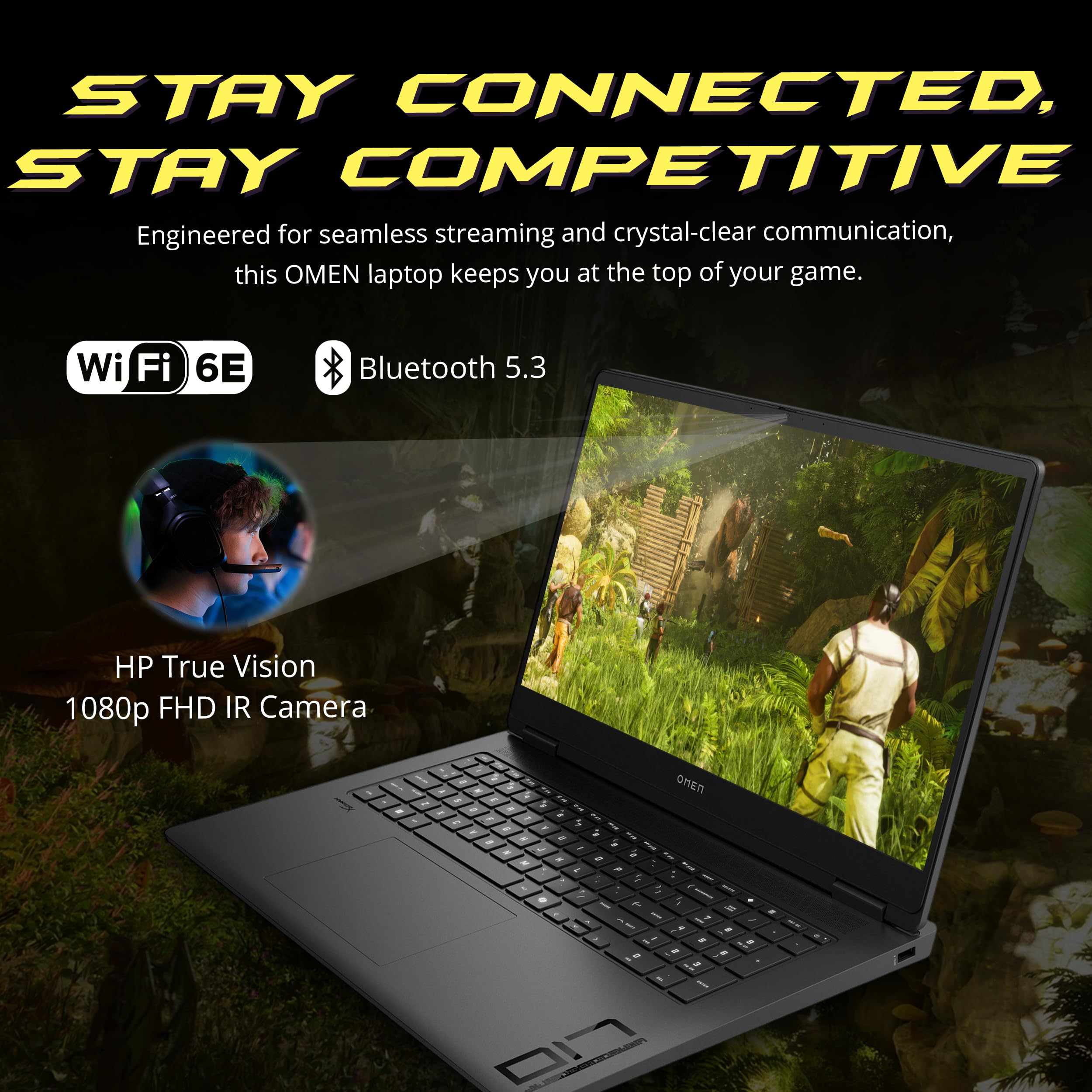 Amazon.co.jp: HP Omen 17 ゲーミングノートパソコン、NVIDIA GeForce
