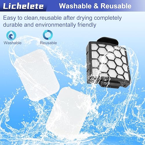 Miniatura 5 de ZU60 ZU62 - Filtro de vacío para Shark Navigator Zero-M Cepillo autolimpiante Pet Pro ZU60 ZU62 ZU62C NV150 NV151 NV255 aspiradora vertical, parte