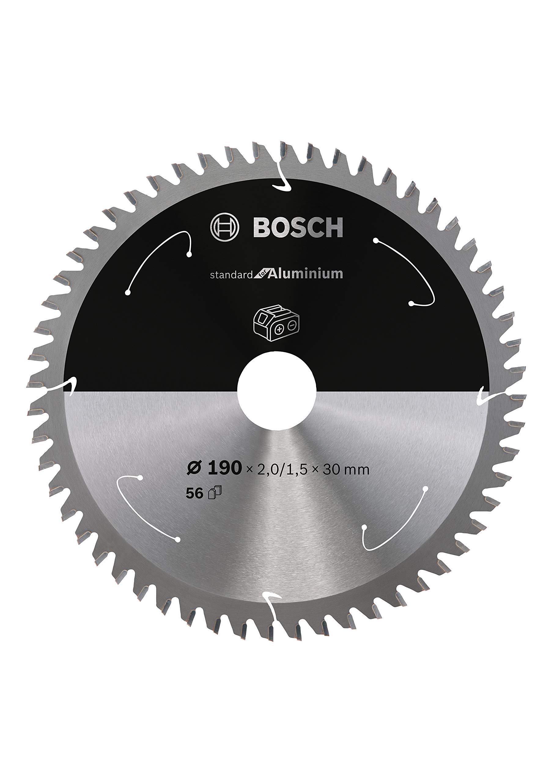Bosch 1x PRO Aluminium cordless Kreissägeblatt, 190 x 2 x 30 mm