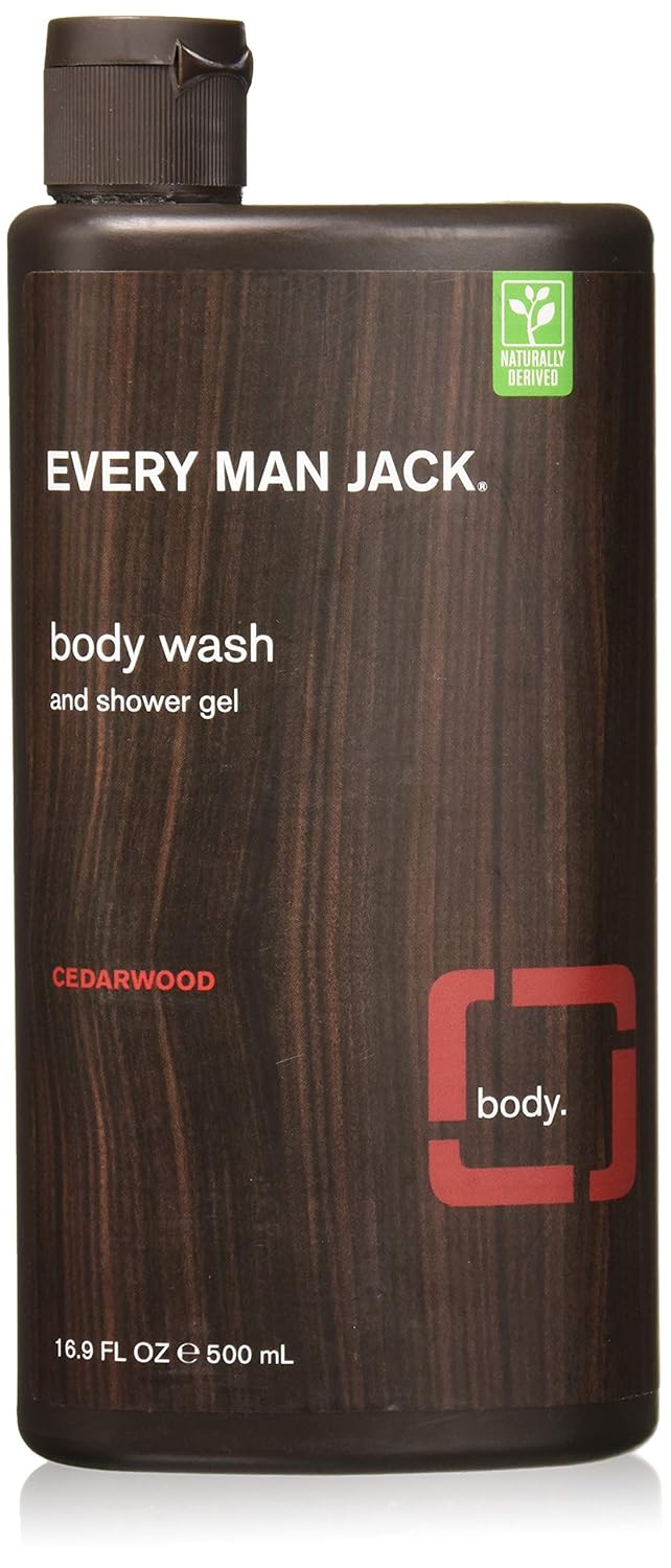 Every Man Jack Body Wash and Shower Gel Cedarwood
