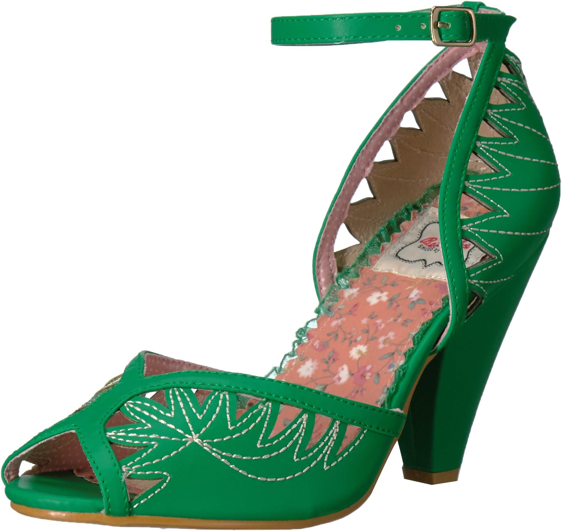Bettie Page Women's Bp403-Willow Spectator Pump