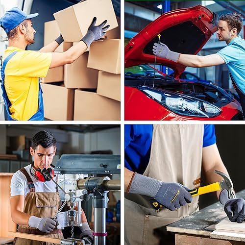 Miniatura 8 de Tarantula Guantes de trabajo de seguridad para uso general con revestimiento de nitrilo