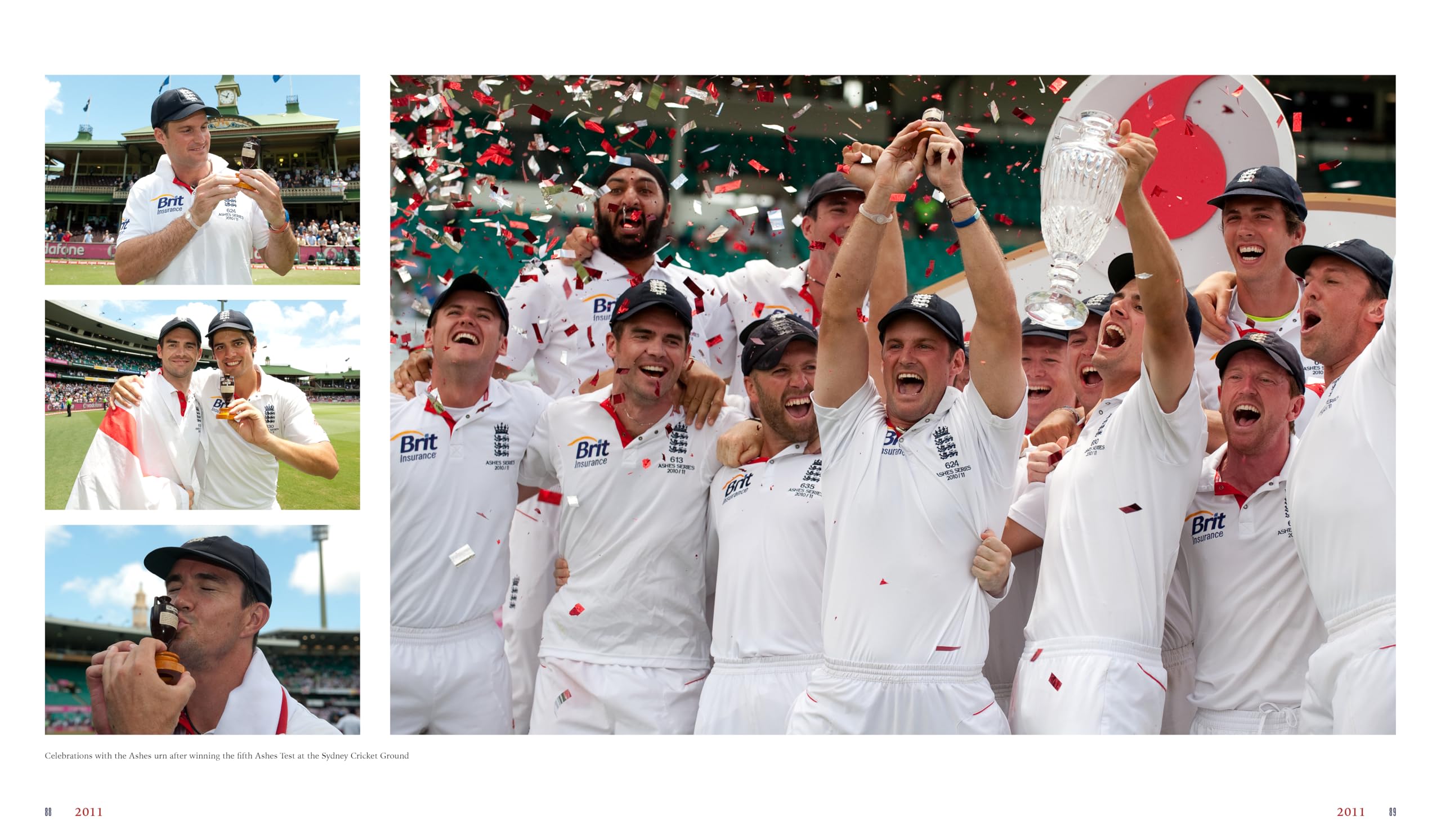 A Picture of England: Twenty Years Photographing the England Cricket Team Home and Away