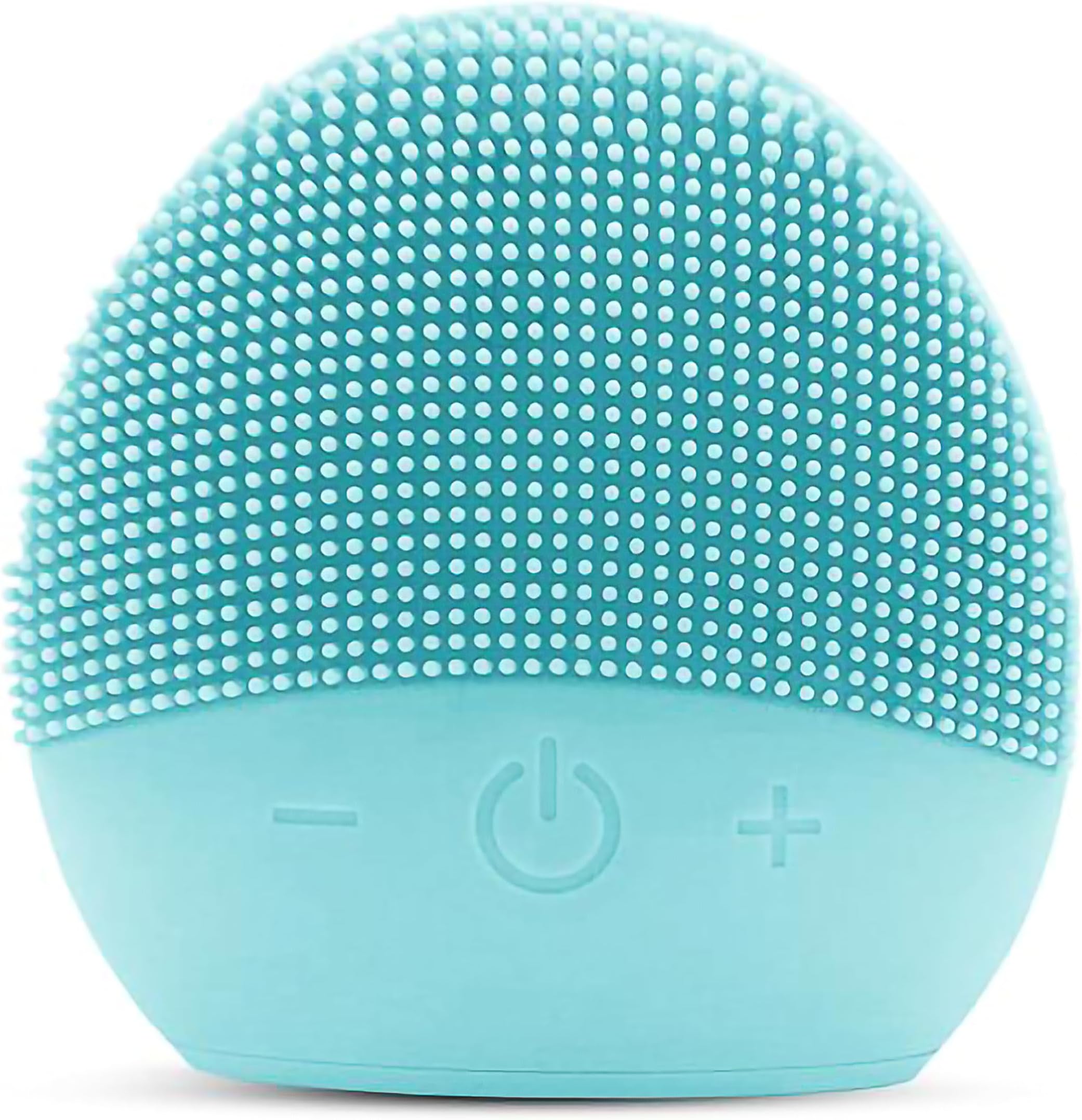 Lani’ Electric Silicone Facial Cleansing Brush, Ultra Soft Silicone Waterproof Sonic Vibrating Face Scrubber for Cleansing and Skin Exfoliating, Rechargeable, Blue