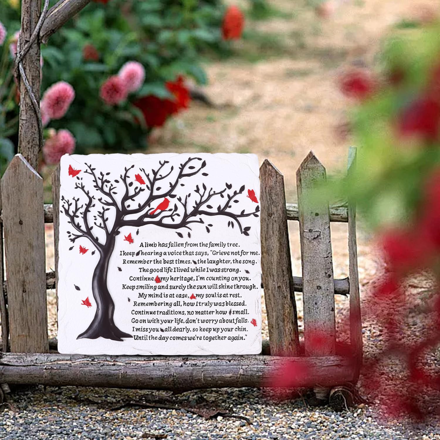 Ali d'angelo, pietre commemorative da giardino in memoria dei propri cari, regali commemorativi per la perdita di madre padre, pietre miliari commemorative per decorazione esterna, regali