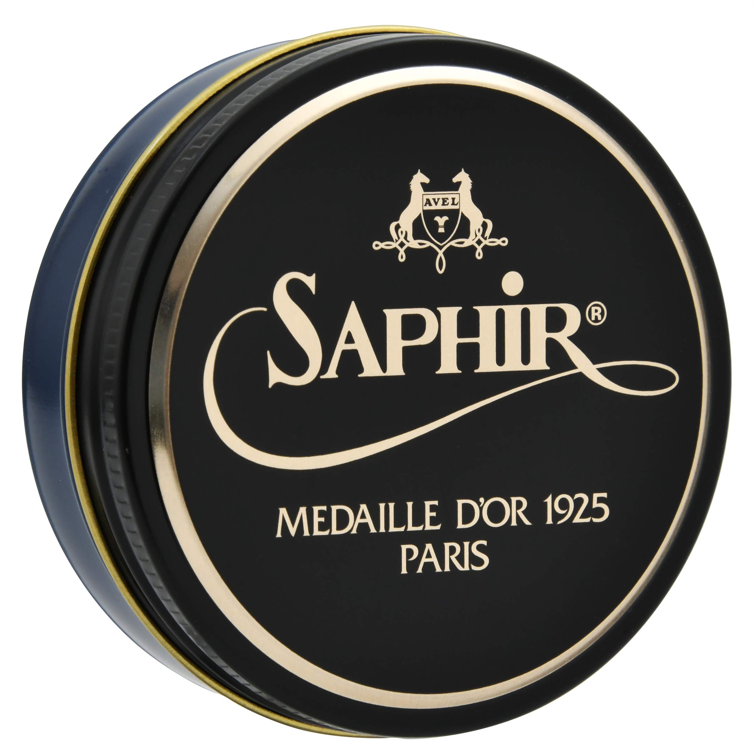 Saphir Medaille d'Or Pate De Luxe Shoe Polish 100ml - Navy Blue