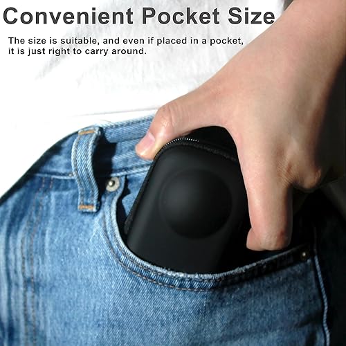 Miniatura 6 de FiTSTILL Estuche de transporte portátil para cámara de acción Insta360 X2X3 resistente al agua, mini caja protectora de poliuretano duro, estuche de