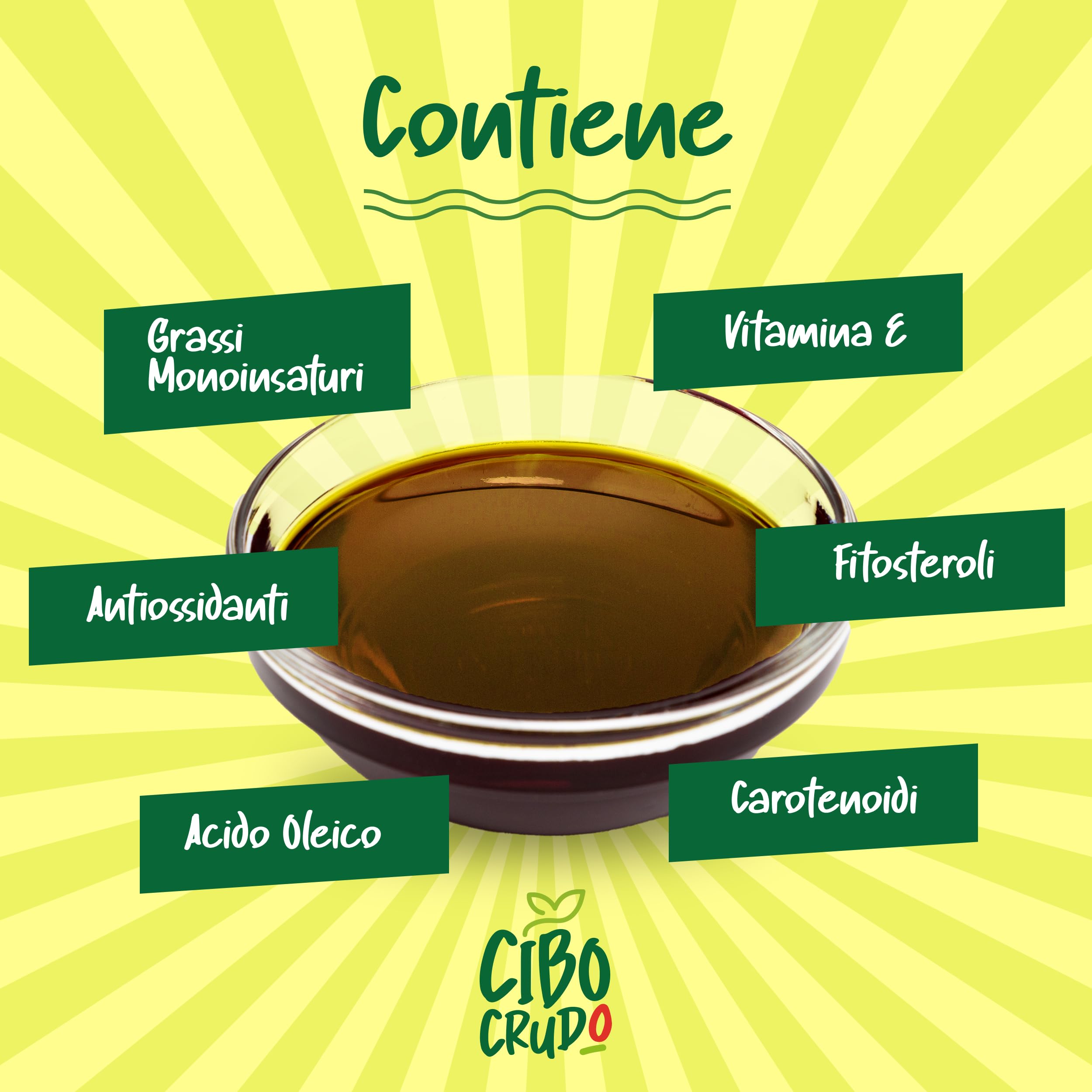 Olio di Avocado Alimentare e Biologico - 500ml. Olio Avocado Bio Spremuto a Freddo Puro al 100% e non Raffinato. Ideale per Cucinare Condire e Marinare. Avocado Oil.