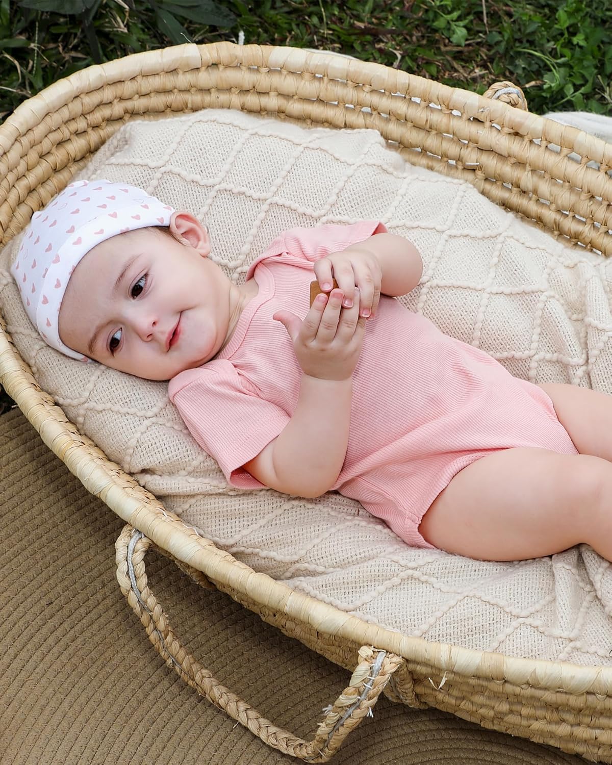 Newborn Baby Boy Girl Bodysuits Short Sleeve Summer Infant Clothes 0-12 Month - Image 2