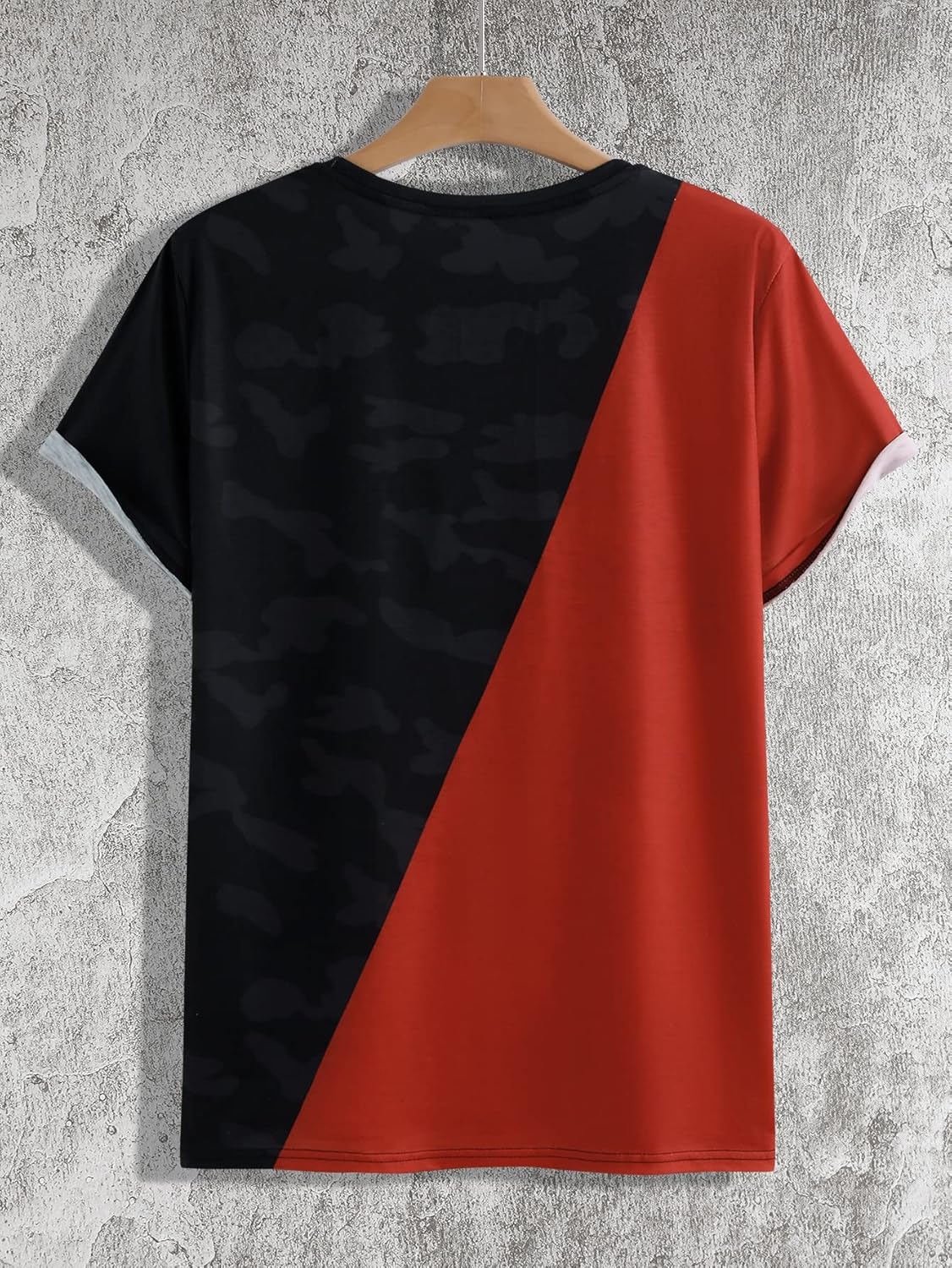 GORGLITTER Men's Designer Graphic T-Shirt Crewneck Short Sleeve Drippy Tee Top - Image 2