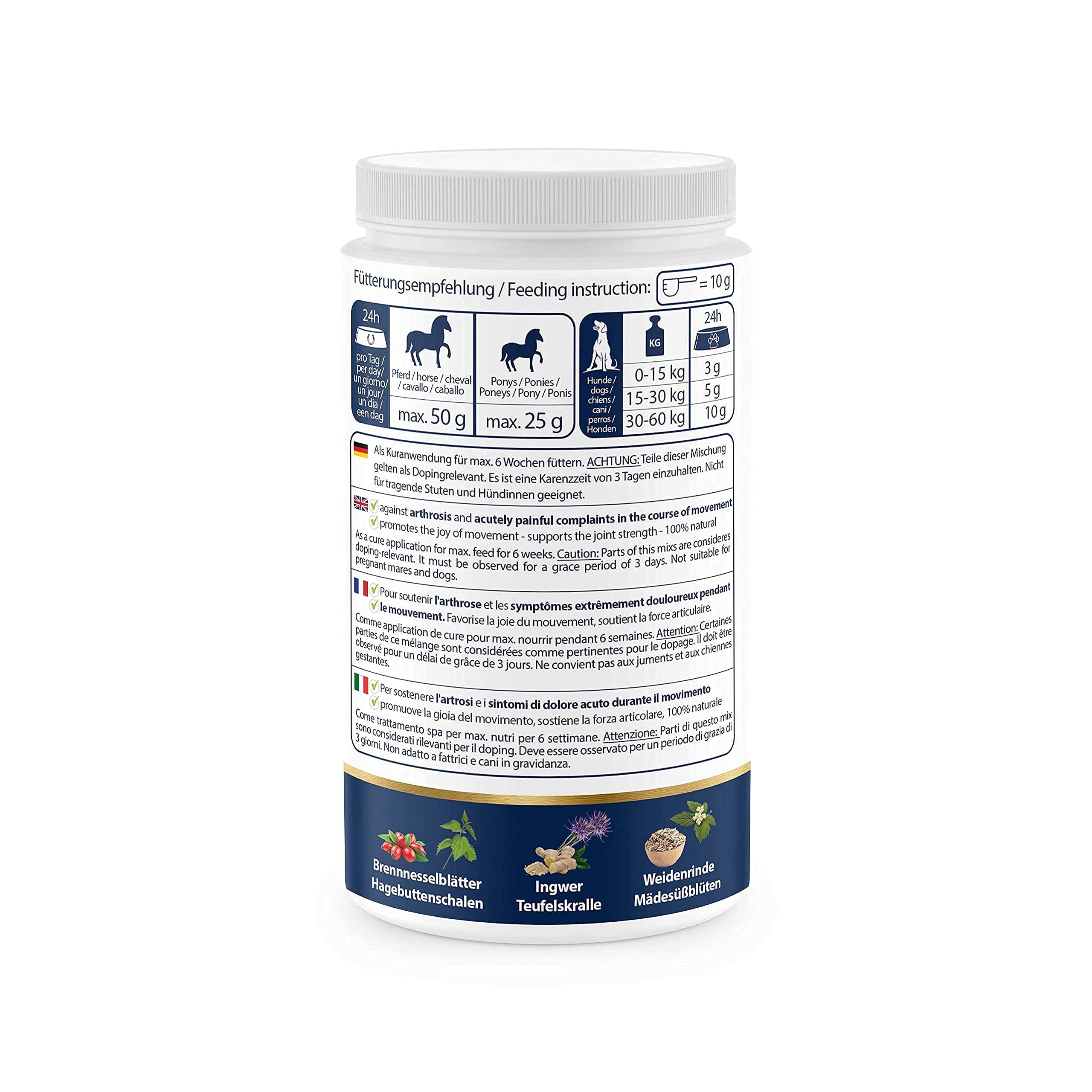 V-POINT ARTHRO Agudo para Dolores articulares Artrosis y dolencias agudas (500 g)