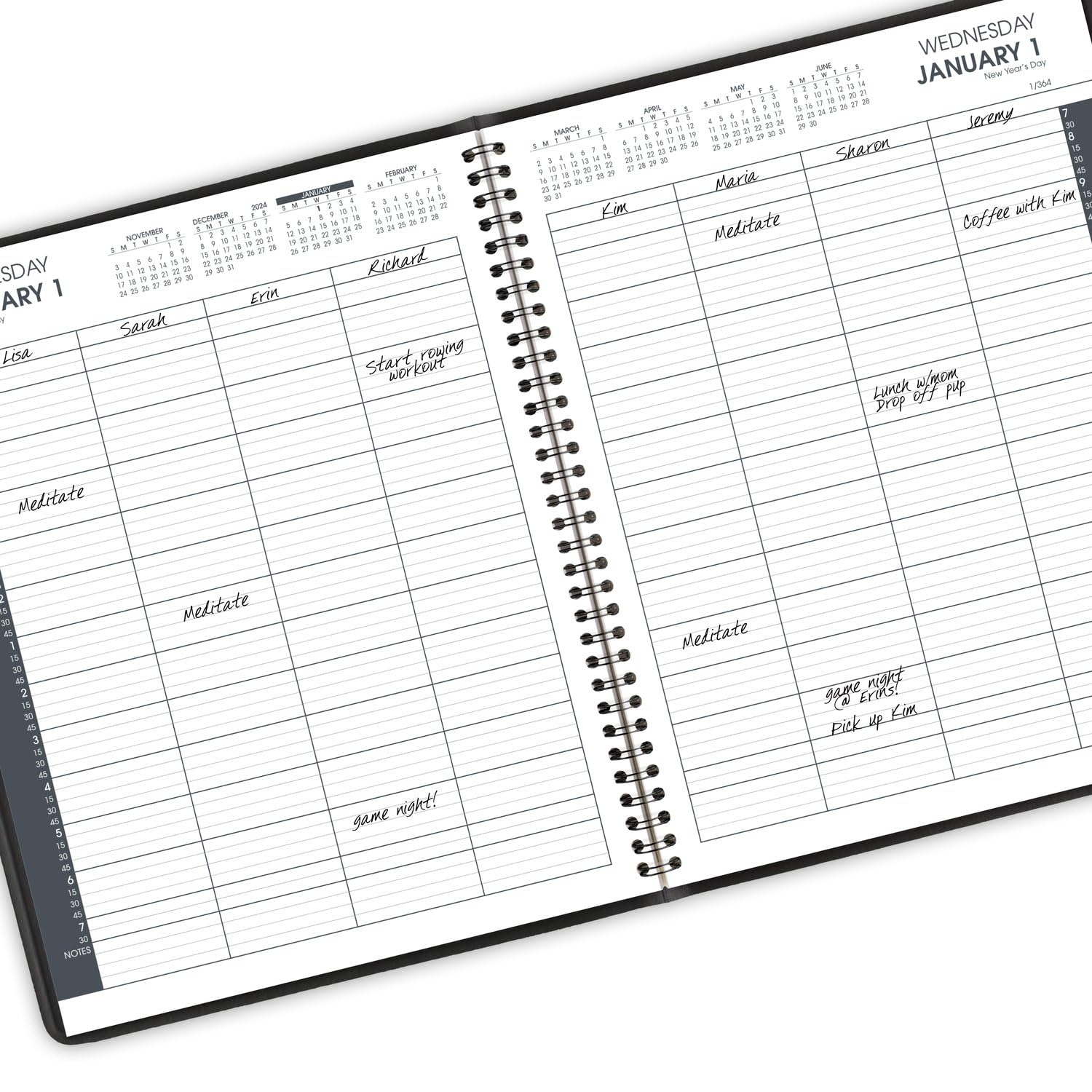 AT-A-GLANCE 2026 Appointment Book Planner, Weekly, 8" X 11", Large, Quarter-H - View #11