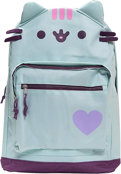 pusheen cat face backpack