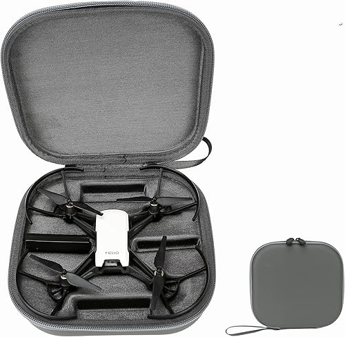Bolsa de almacenamiento para DJI Tello Dron, bolsa de transporte de viaje de carcasa dura, caja protectora compatible con Tello EDU Quadcopter Drone