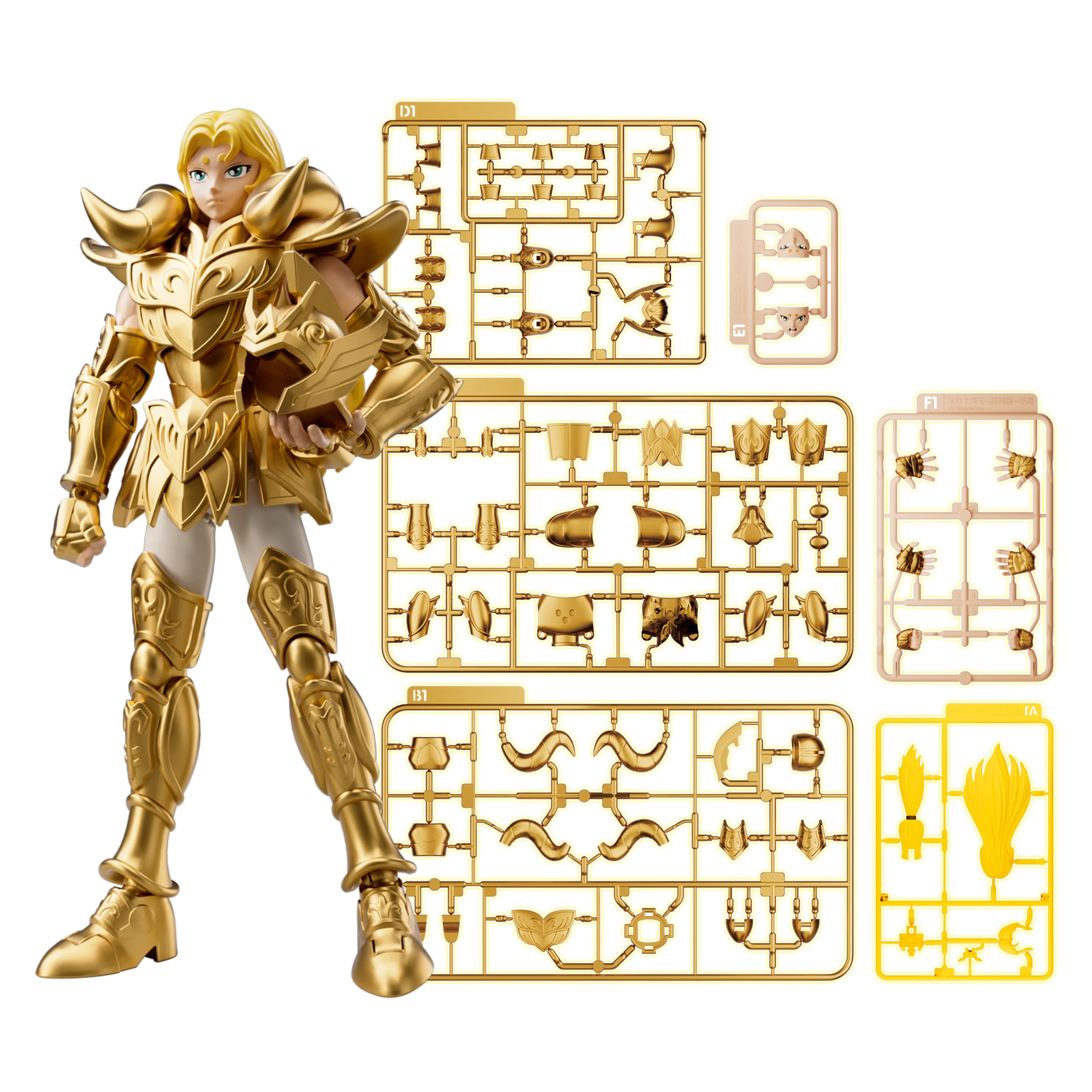 Amazon.com: BLOKEES Saint Seiya ChampionClass-Aries Mu : Toys & Games