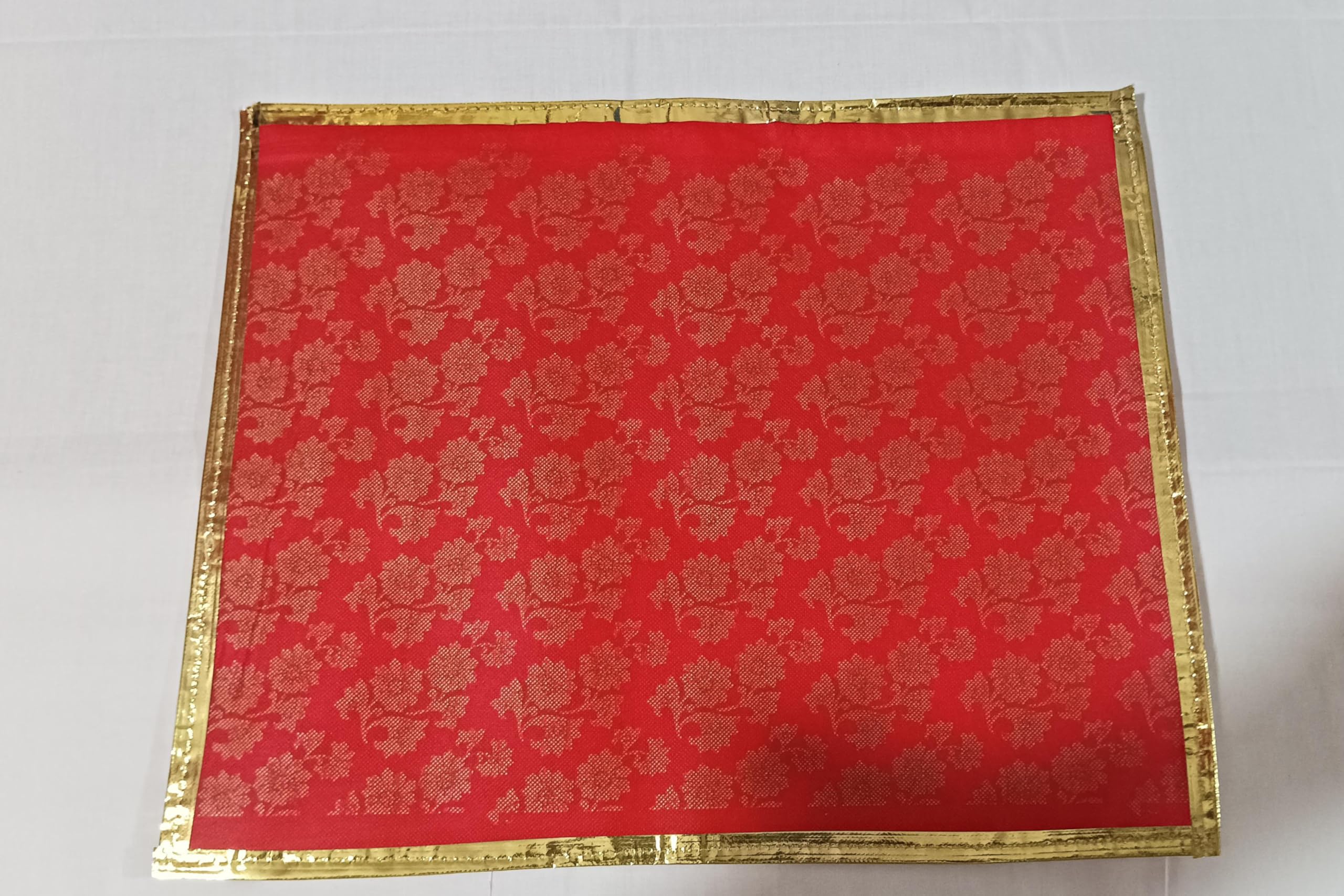 Set of 10 Pc Transparent Saree Covers/Saree Bags/Storage Bags/Clothes Covers with Stainless Steel Zip Lock Combo (Suitable for Single Saree Pack) (STYLE 2)