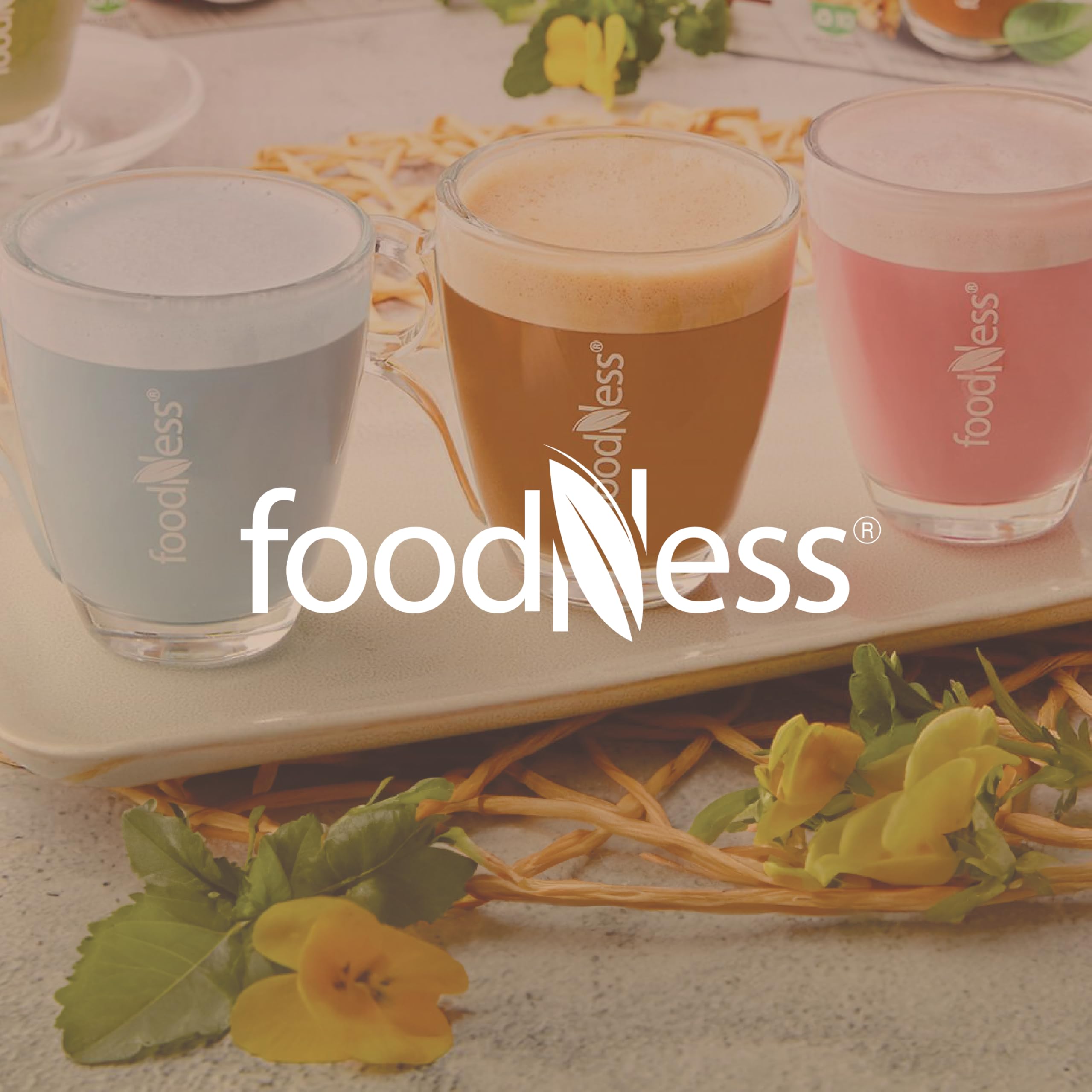 foodNess - 6 Box da 10 Capsule di Cappuccino Intenso, Capsule Compatibili con Sistema Dolce Gusto, Solubile per Bevanda Gusto Cappuccino con Latte e Caffè, Senza Glutine, Lattosio e Zuccheri Aggiunti