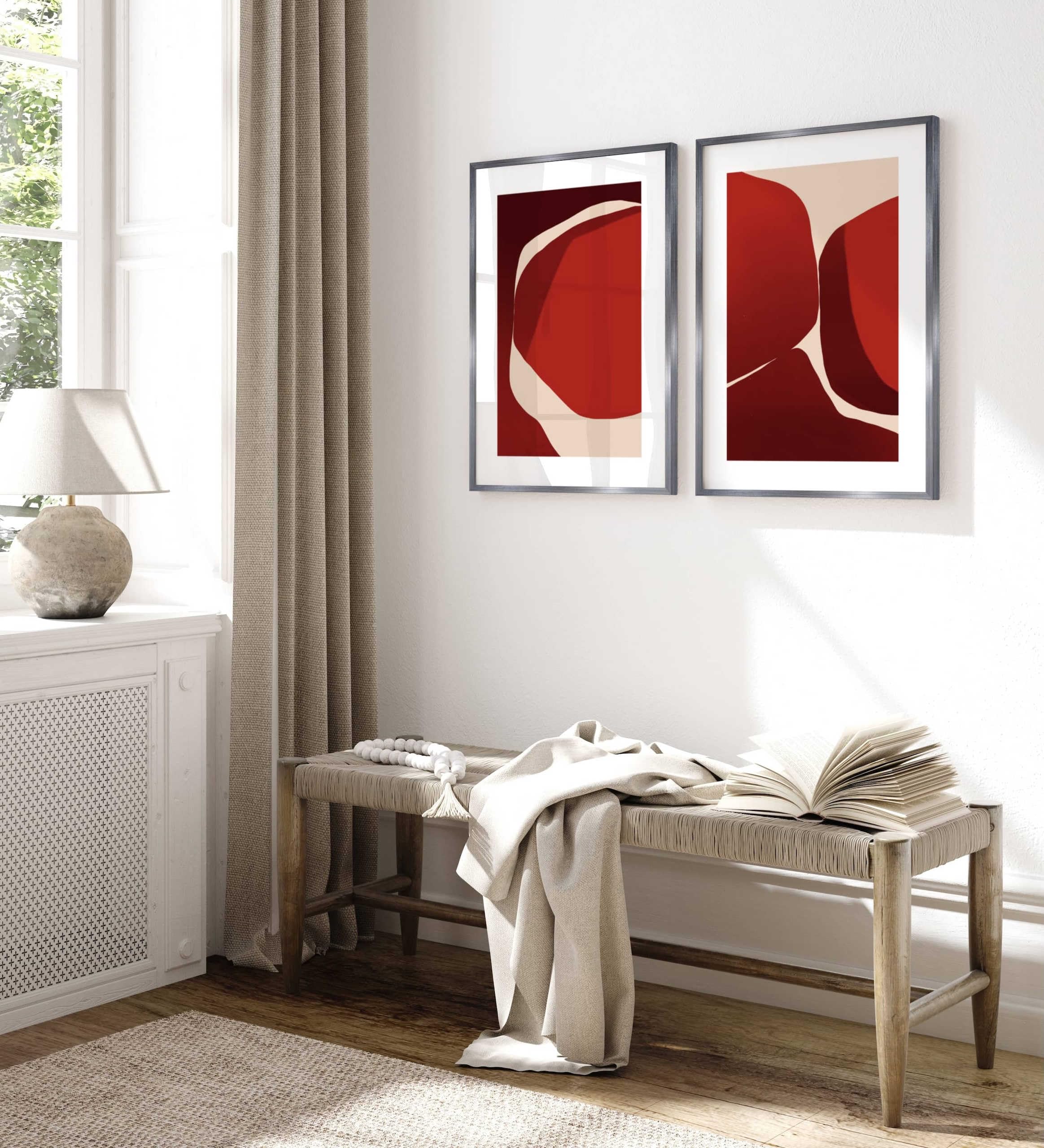 DEHA Design Bilderrahmen, 42 x 59,4 cm (A2), Aluminium, Schwarz matt, Posterrahmen zum Aufhängen im Hoch- & Querformat, bruchsicheres Kunstglas, Tribeca