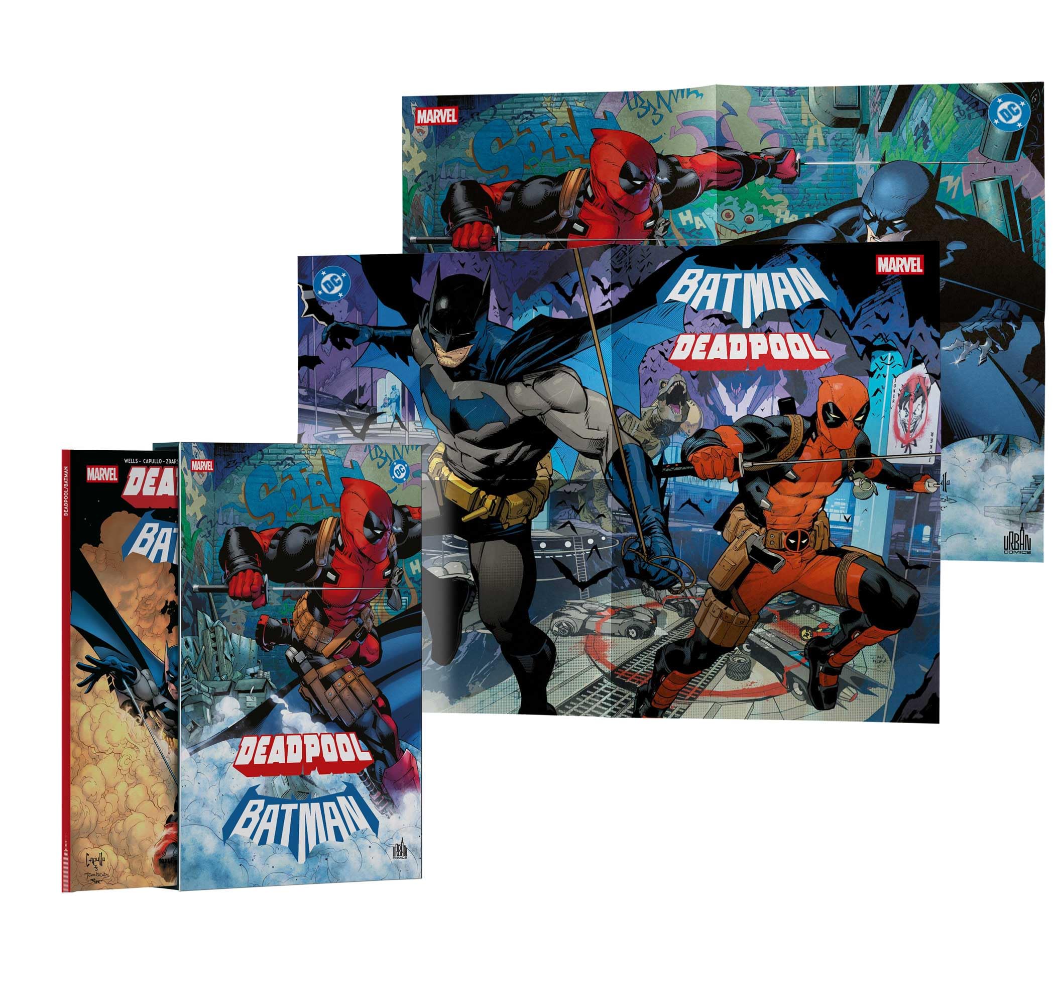 Coffret Deadpool Batman (inclus #1 + 2 posters): Avec 2 posters
