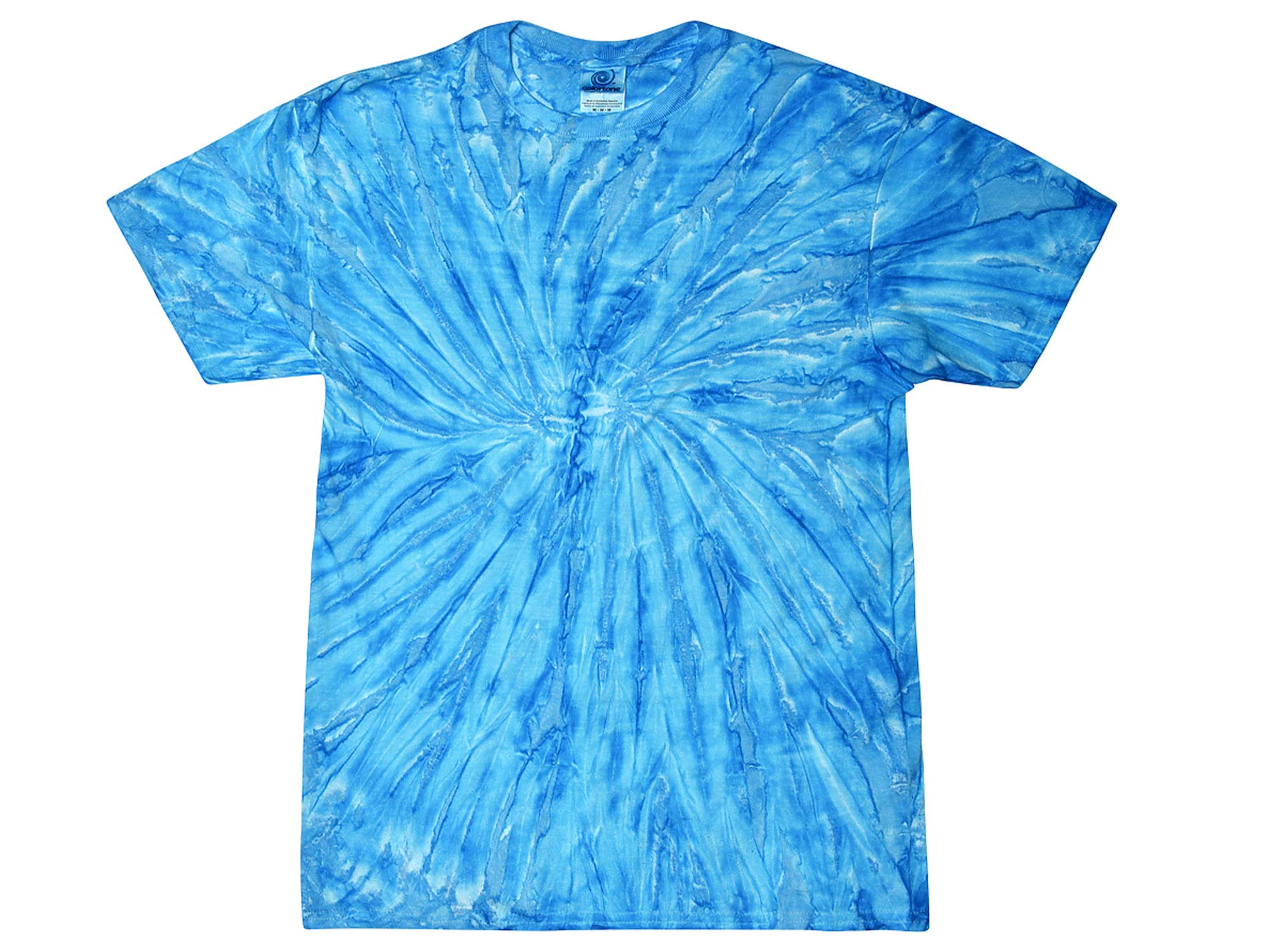 Tie-Dye T-Shirts, Spider Colors, 100% Pre-Shrunk Cotton, Kids Sizes, Short Sleeve