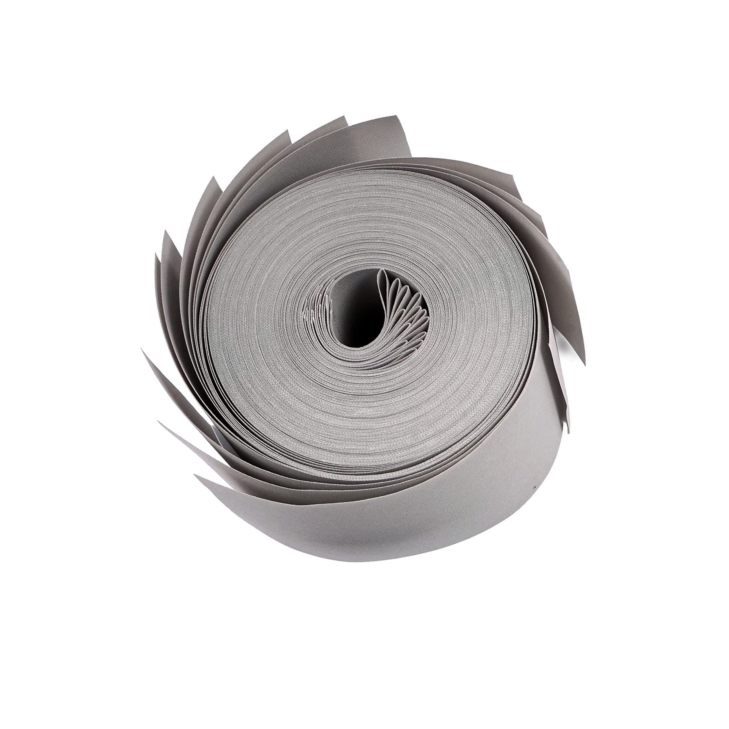 Ventanara® Lamellenvorhang durchgehende Schiene Komplettset Vertikaljalousie 89mm inkl. Montagematerial (Grau (tageslicht), 200 x 180 cm)