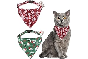 ADOGGYGO Christmas Bandana for Cats