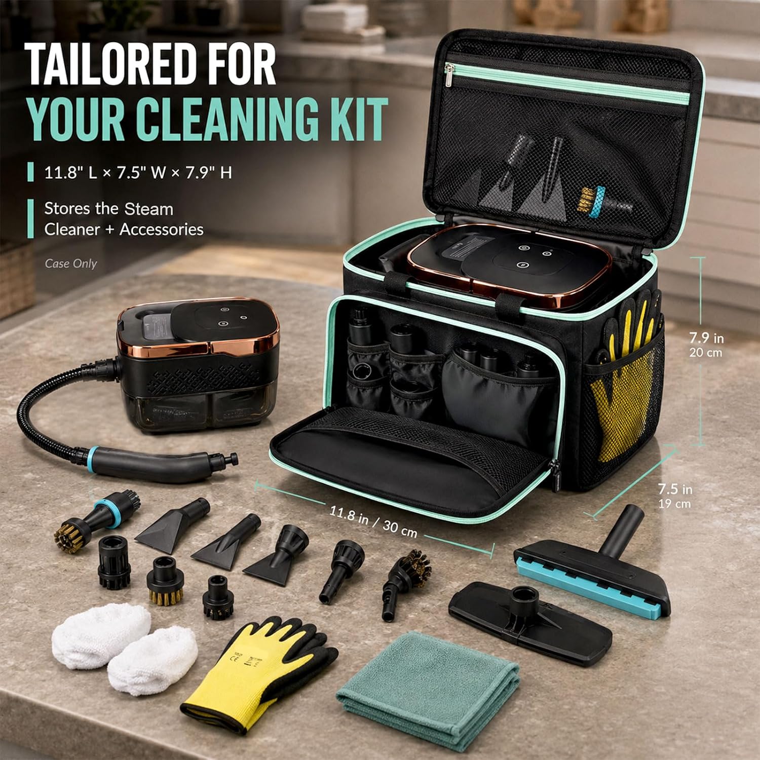 Steam Cleaner Carrying Case for WSRYYCC Portable Steamer for Cleaning