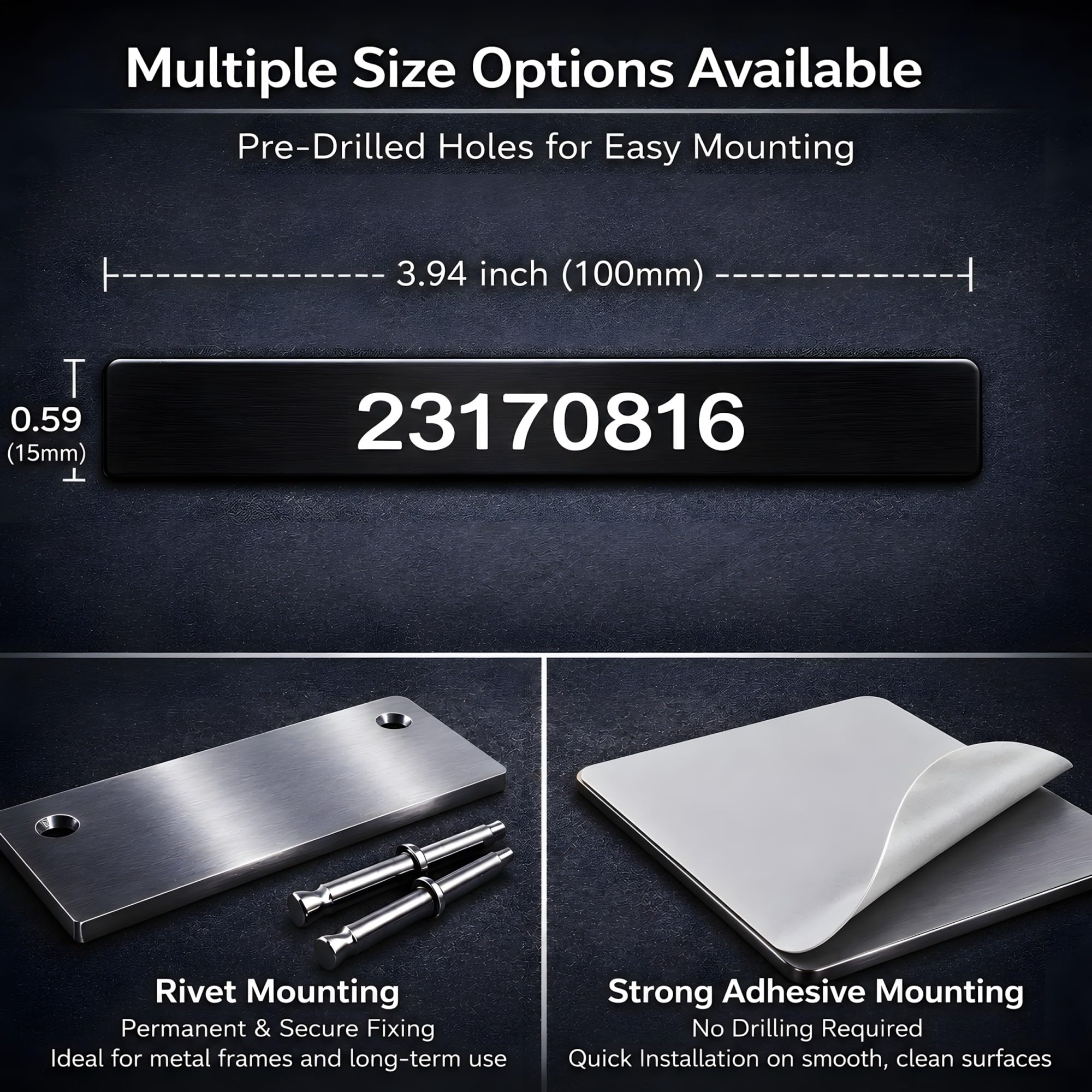 Amazon.com: 3-6 Days Delivery - TYRINHAI Custom Engraved Aluminum