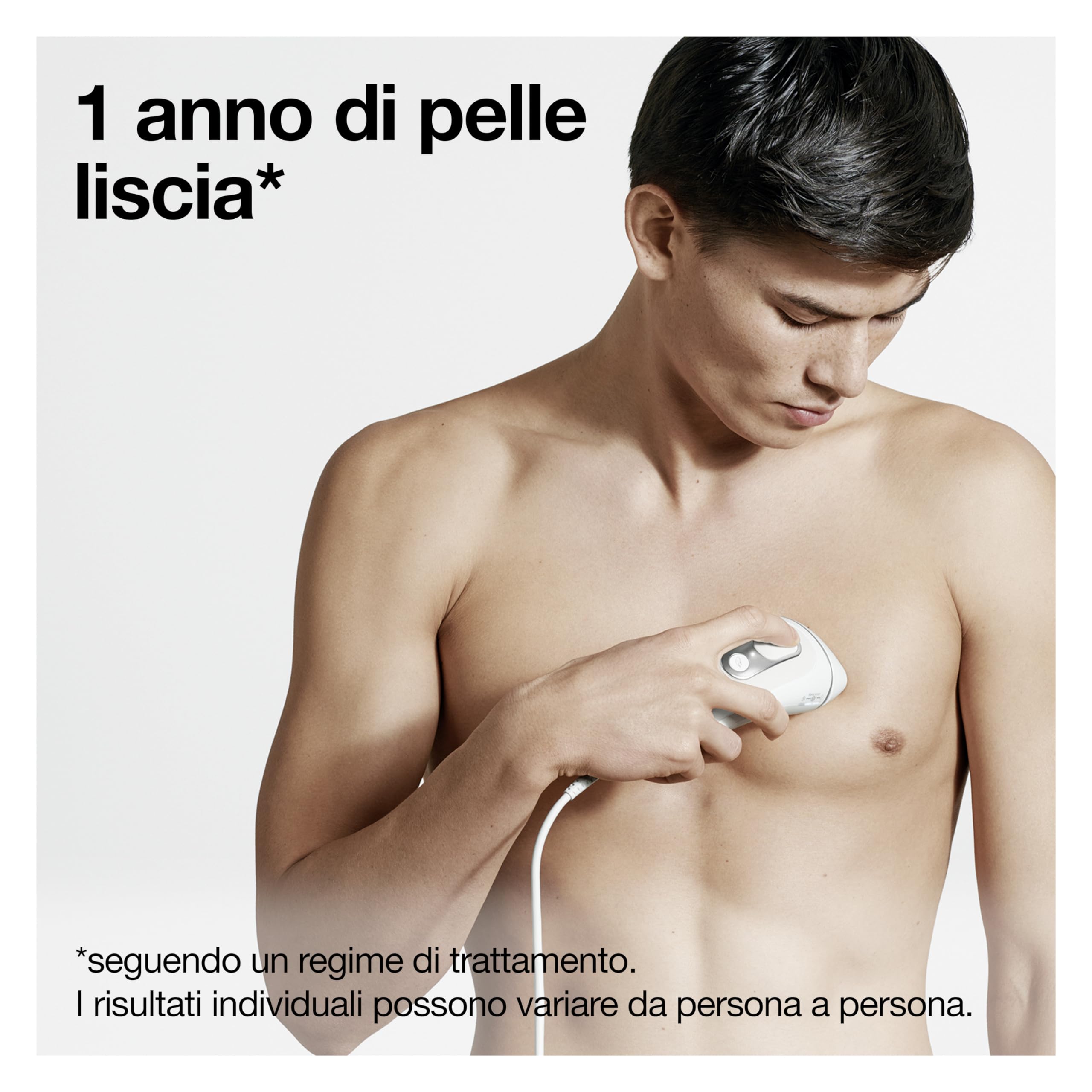 Braun Silk·expert Pro 5 Epilatore LUCE PULSATA, Epilazione A Casa, Alternativa All’Epilazione laser, Con Custodia, Rasoio Uomo Gillette, 2 Testine, Idea Regalo, Bianco/Oro, PL5145