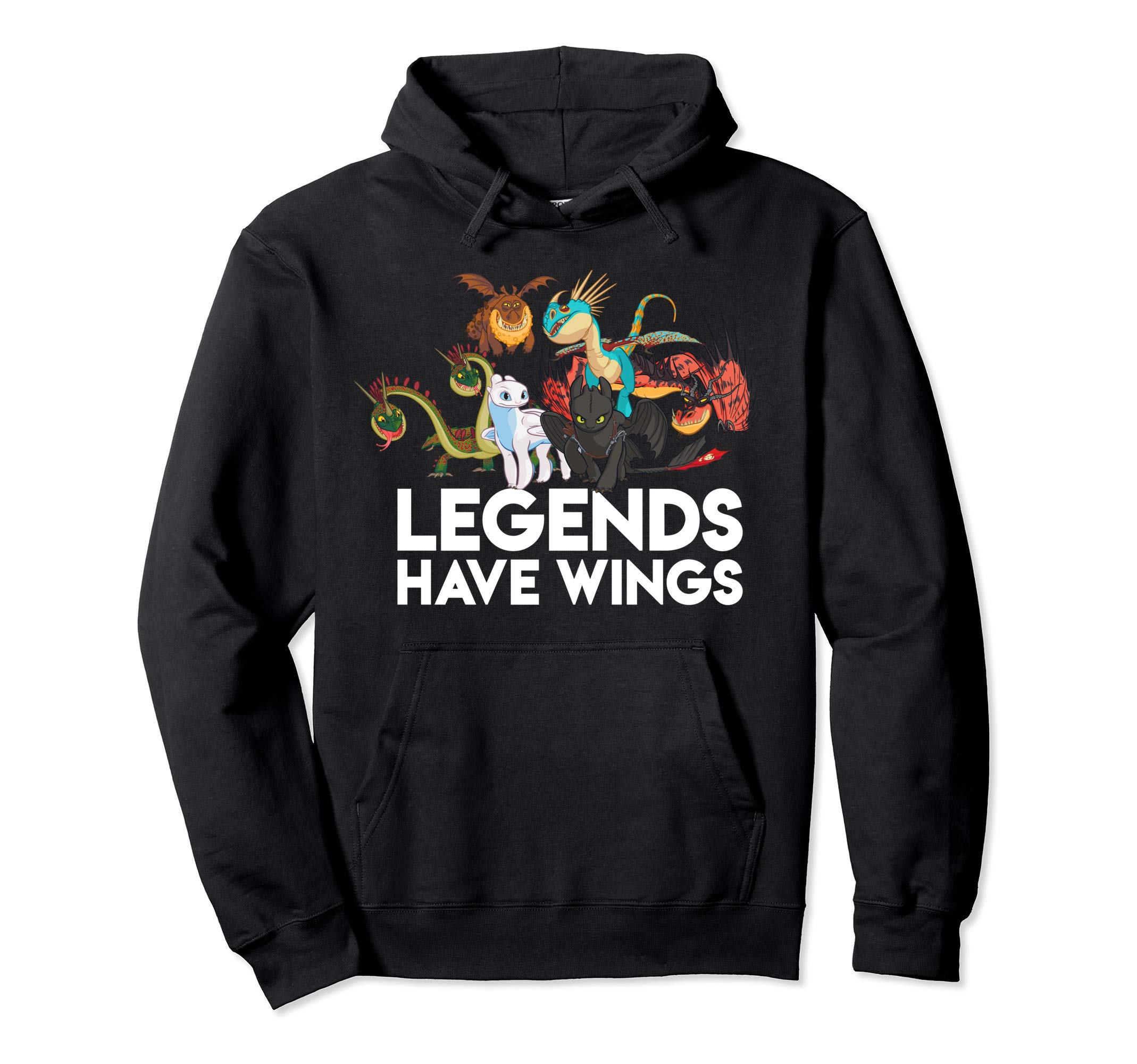 How To Train Your DragonHow To Train Your Dragons 3 Hidden World Legends Have Wings Pullover HoodieOEKO-TEX STANDARD 100