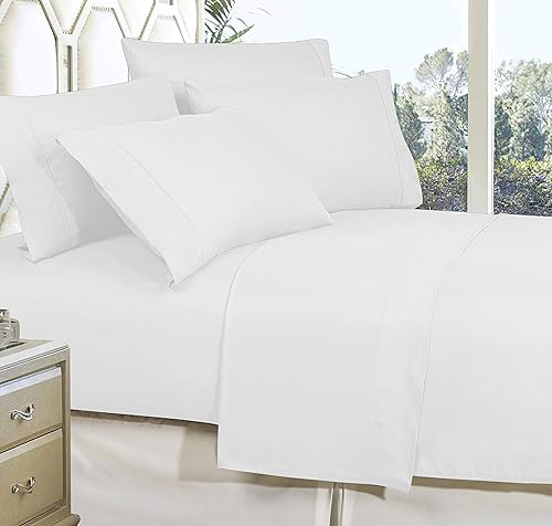 Miniatura 2 de Elegant Comfort Lujoso juego de ropa de cama suave de 1500 hilos 6 piezas calidad de hotel resistente a las arrugas y a la decoloración cómodo juego