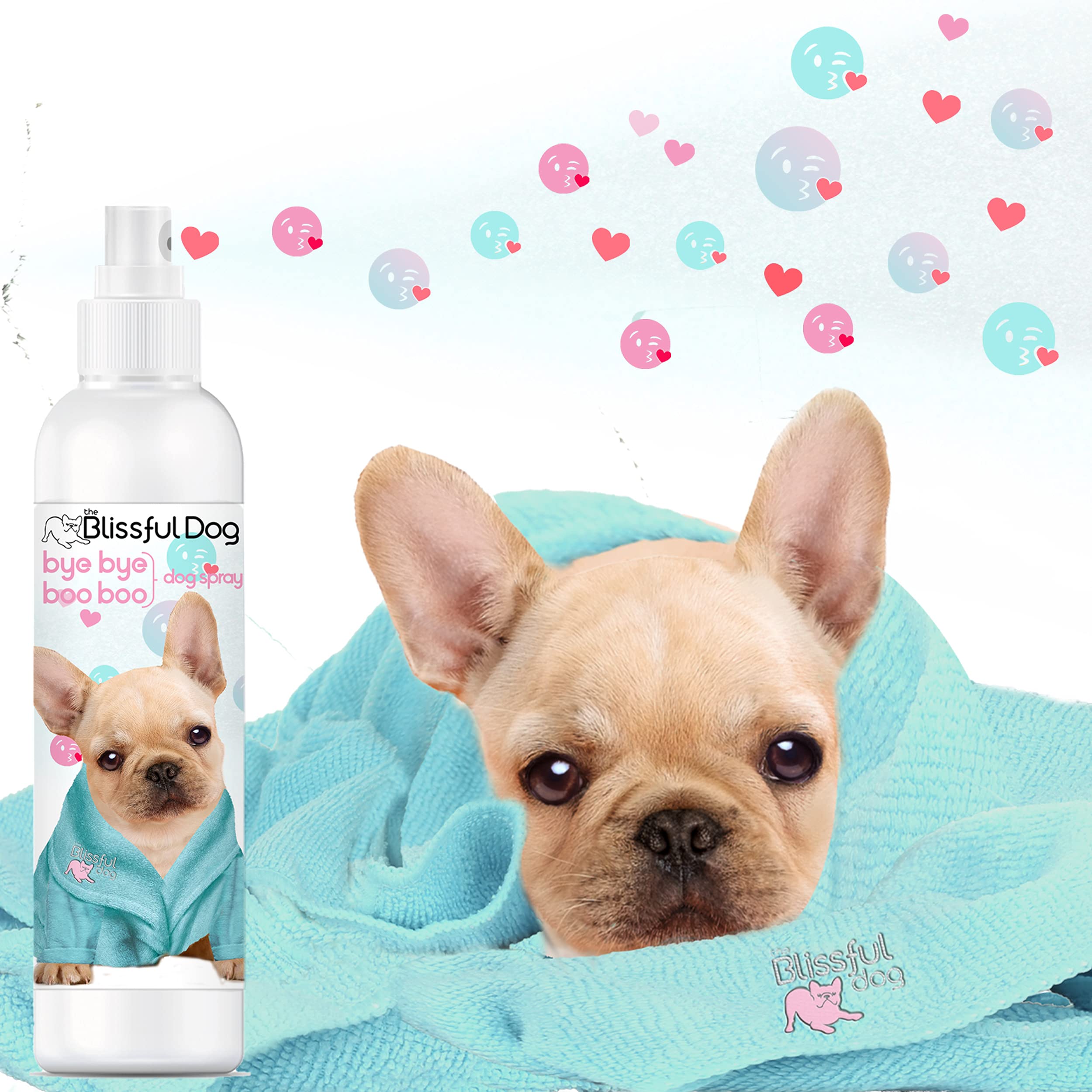 The Blissful Dog Bye Bye Boo Boo Dog Spray for Your Dog's Discomforts, 4-Ounce