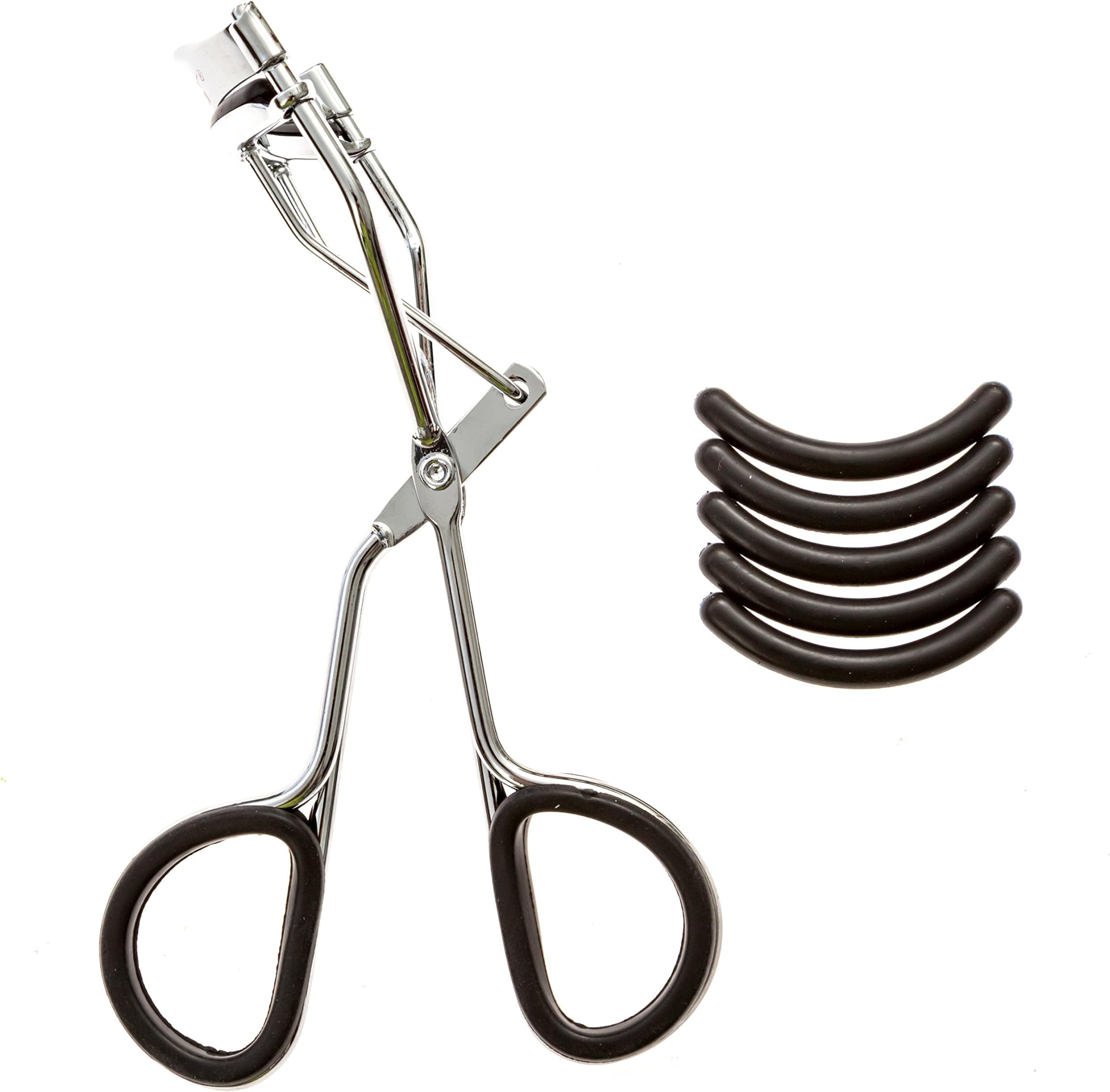 Eyelash Curler by Play Lash with 5 FREE eyelash curler Refill Pads - The Best Eyelash Curler for all eye shapes and sizes