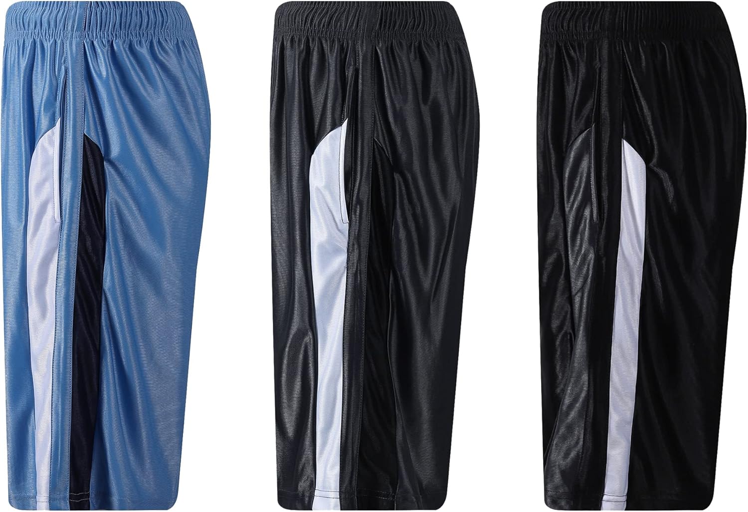 Abovewater Men’s Basketball Shorts with Deep Pockets Running Shorts & Gym Training Shorts with Drawstring - Image 2