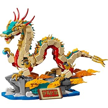 レゴで作ったドラゴン How to make a dragon with LEGO 10698 - YouTube