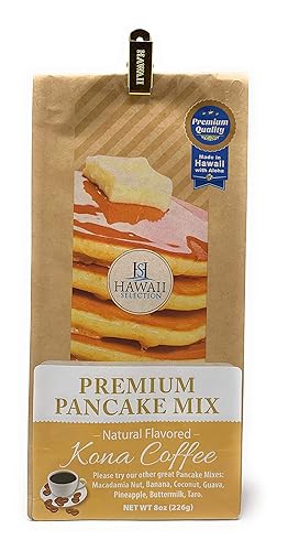 Miniatura 1 de HAWAII SELECTION Mezcla prémium para panqueques de café Kona, 8 onzas