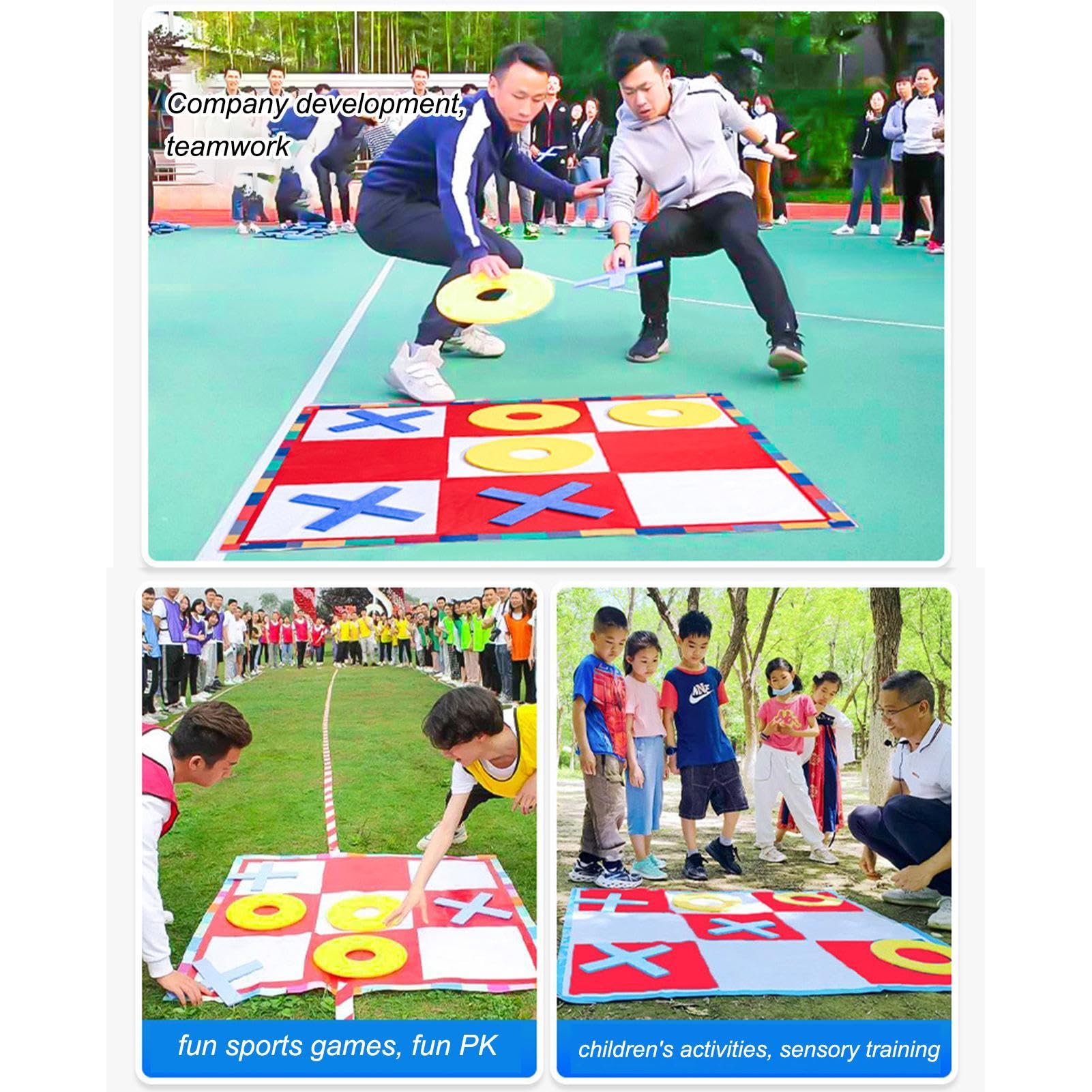 Juegos De Patio Gigantes para Adultos,Juego Gigante De Al Aire Libre - Juego de Lanzamiento de Patio Grande - Juegos de Camping para niños, Actividades Divertidas al Aire Libre, Juegos de