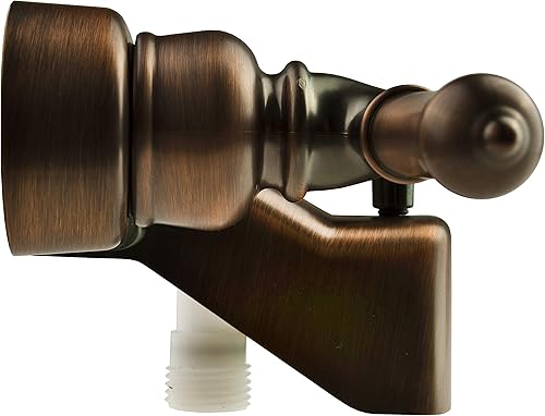 Miniatura 8 de Dura Faucet DF-SA110C-SN RV - Desviador de válvula de grifo para bañera y ducha con asas clásicas (níquel satinado cepillado)