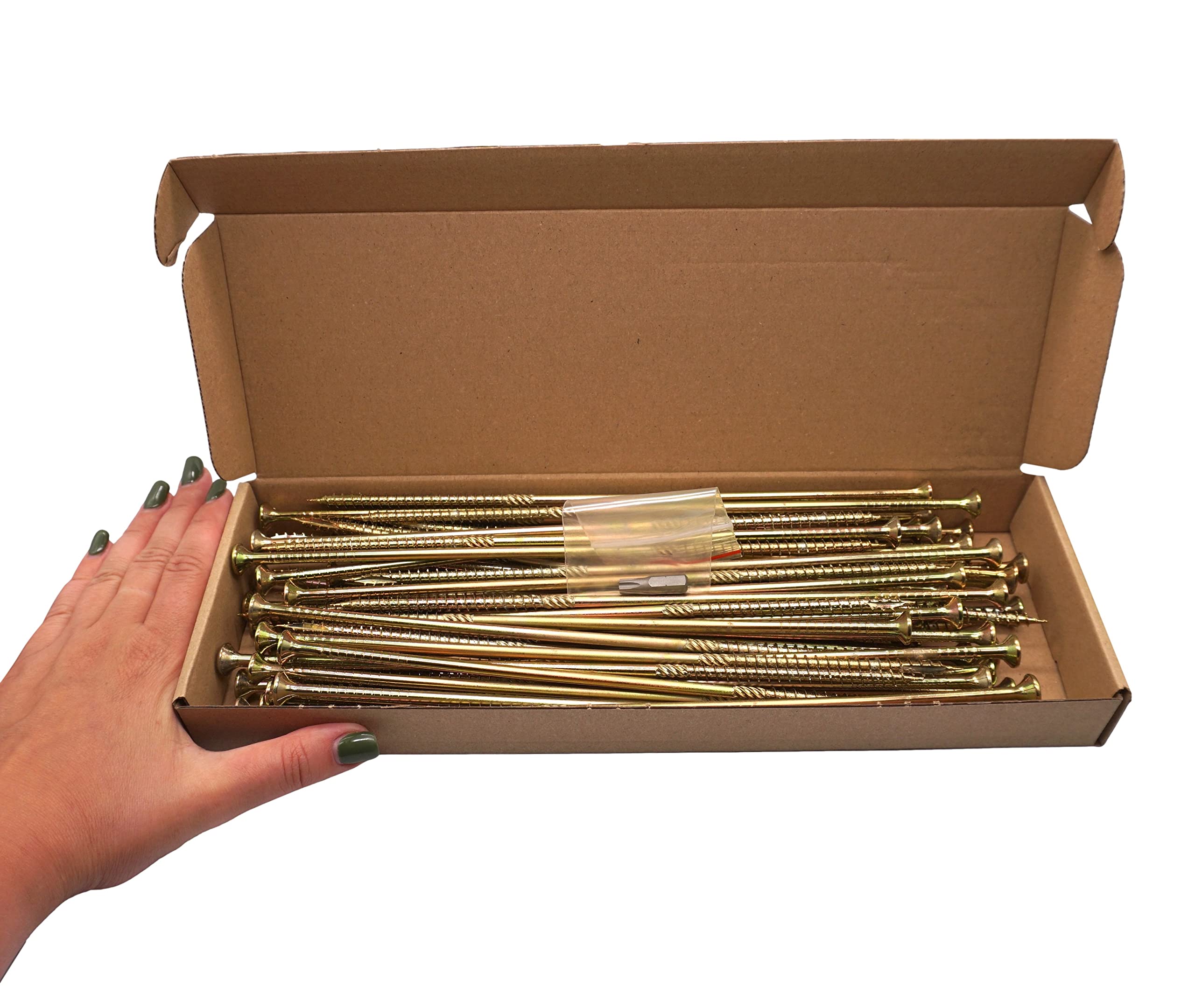 Chipboard Screws Countersunk Head Torx (steel Hardened Yellow Zincplated) QZ - View #9