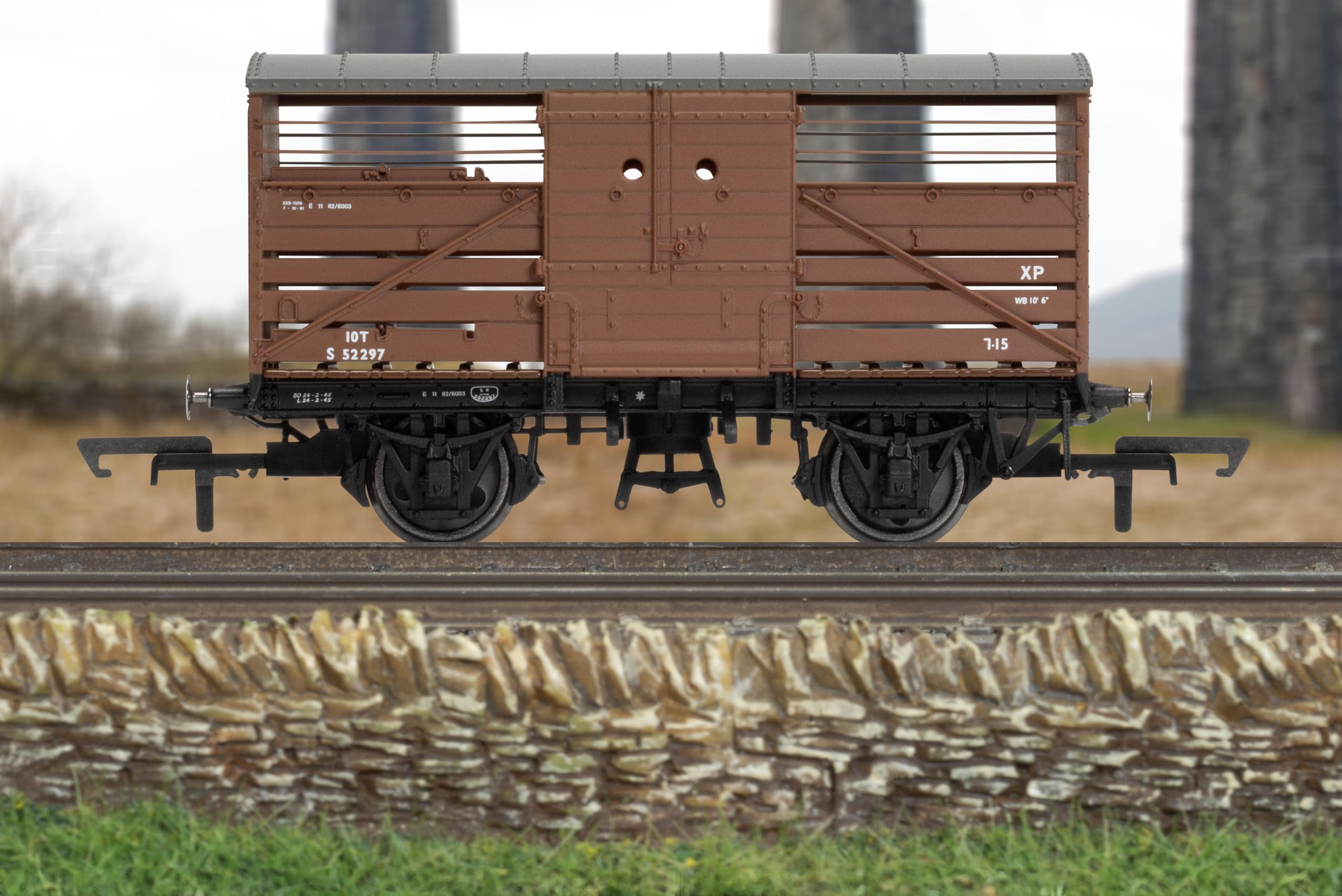 Hornby Carro bestiame R60288 BR Ex SR 52297 Carri merci