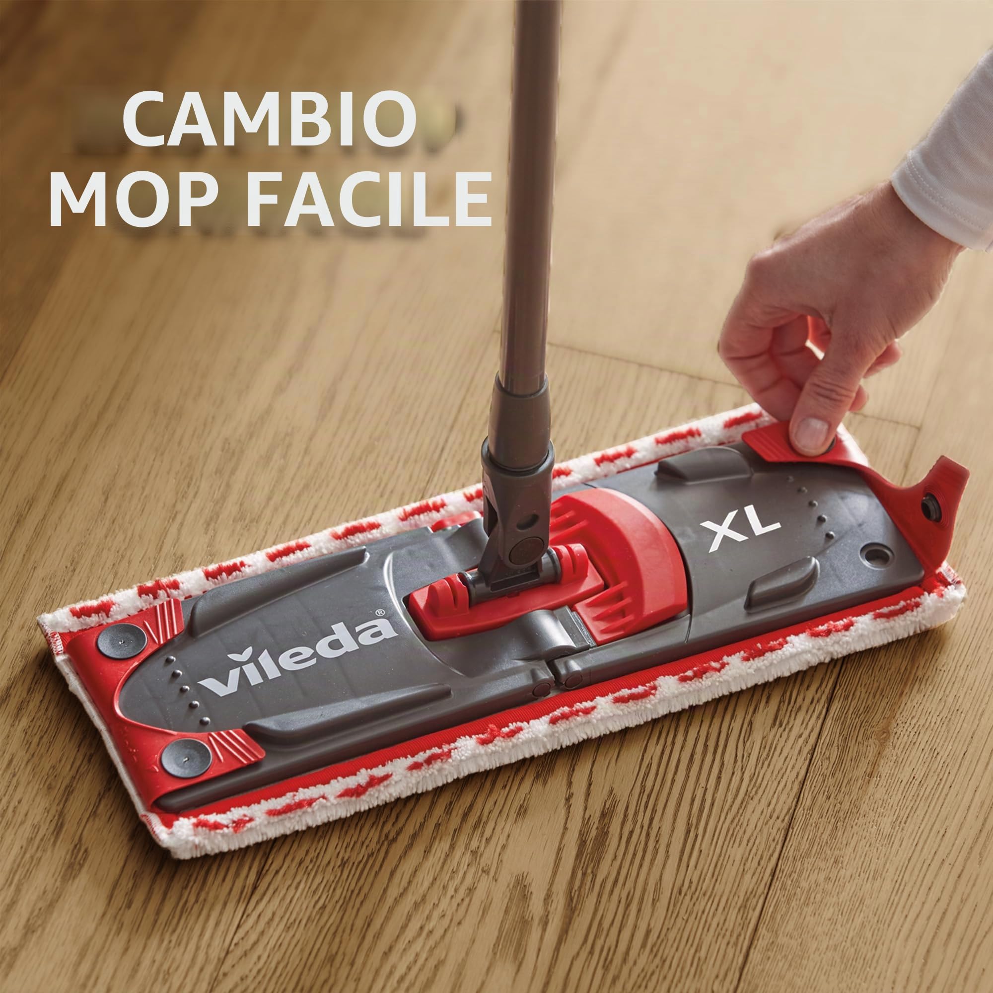 Vileda Lavapavimenti, Multicolore, 42 Cm, Set da 3 Pezzi, 10 unità