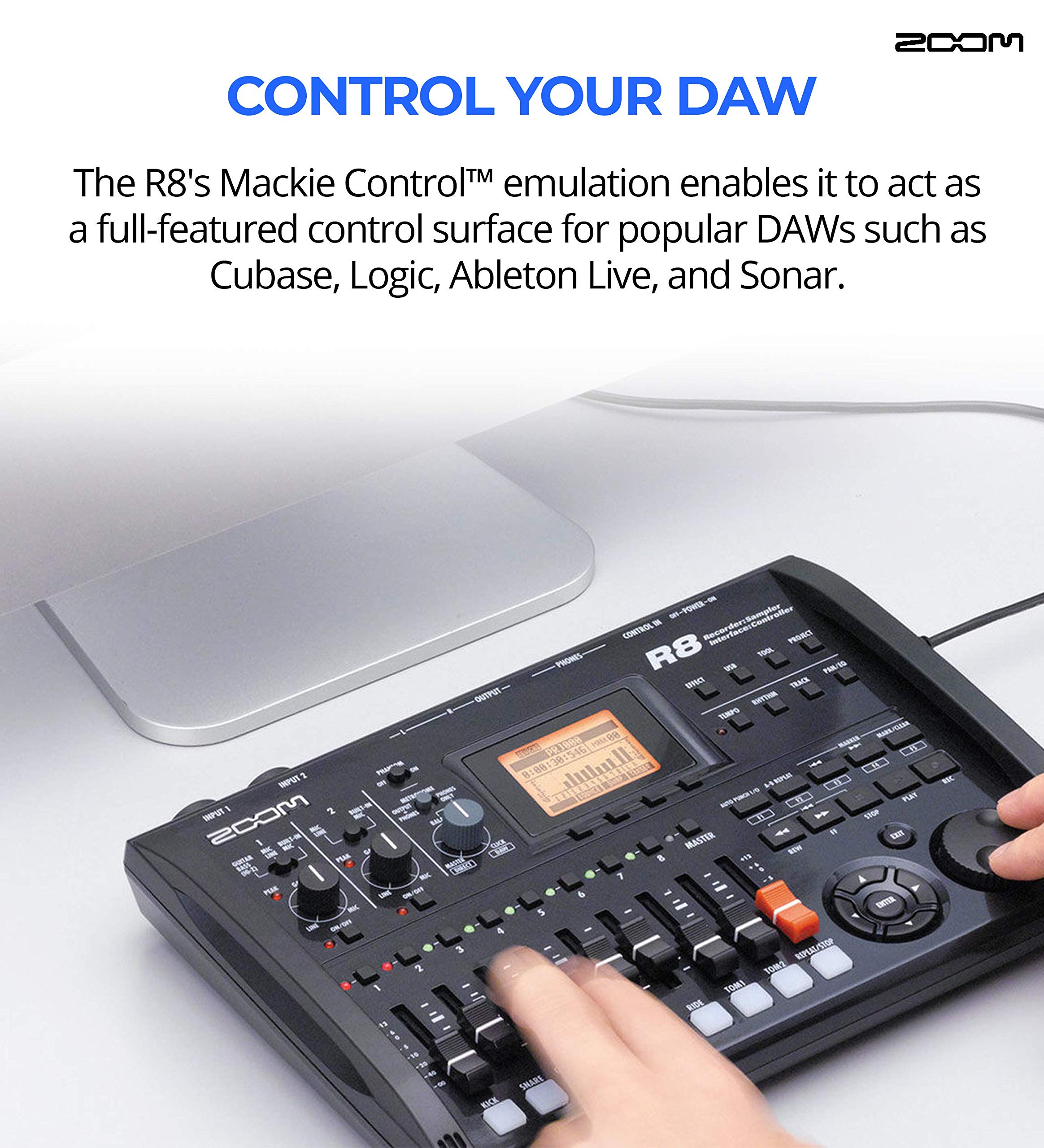 Zoom R8 Multitrack Recorder Bundle with 16GB and 32GB C | B2B