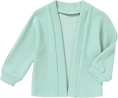 green duster sweater